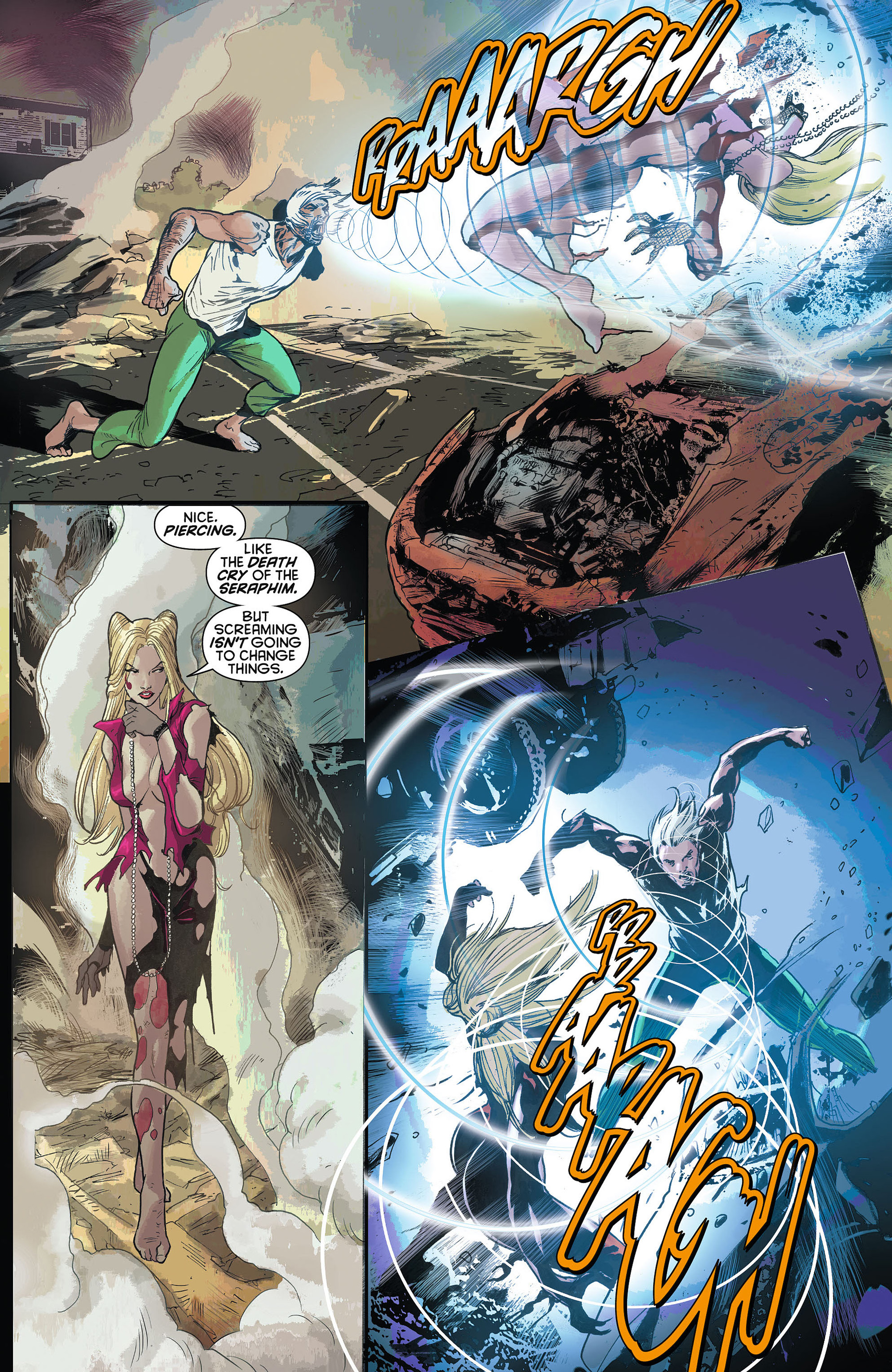 Read online Resurrection Man (2011) comic -  Issue #4 - 18