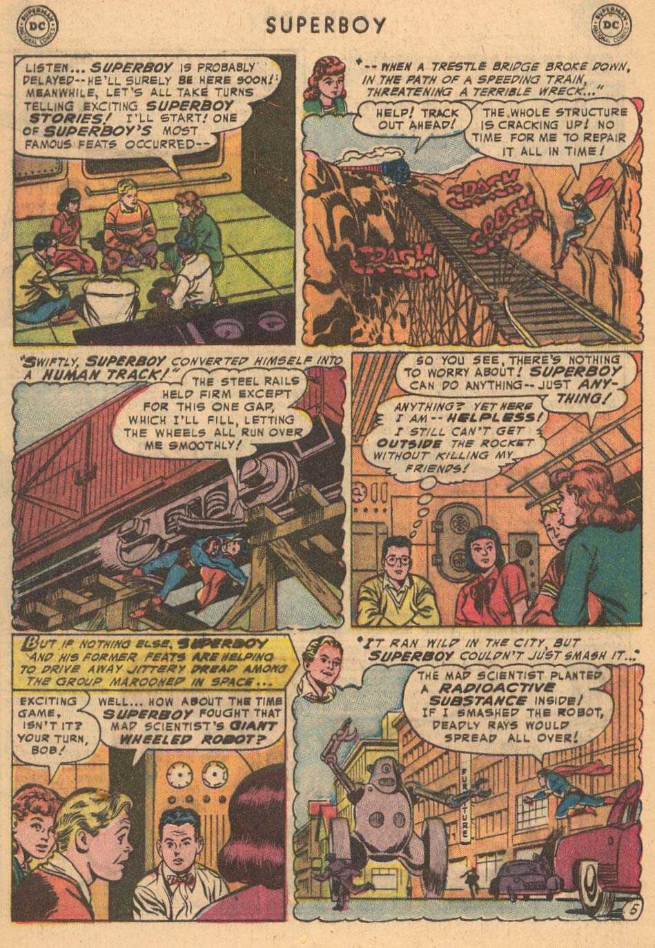 Read online Superboy (1949) comic -  Issue #34 - 30