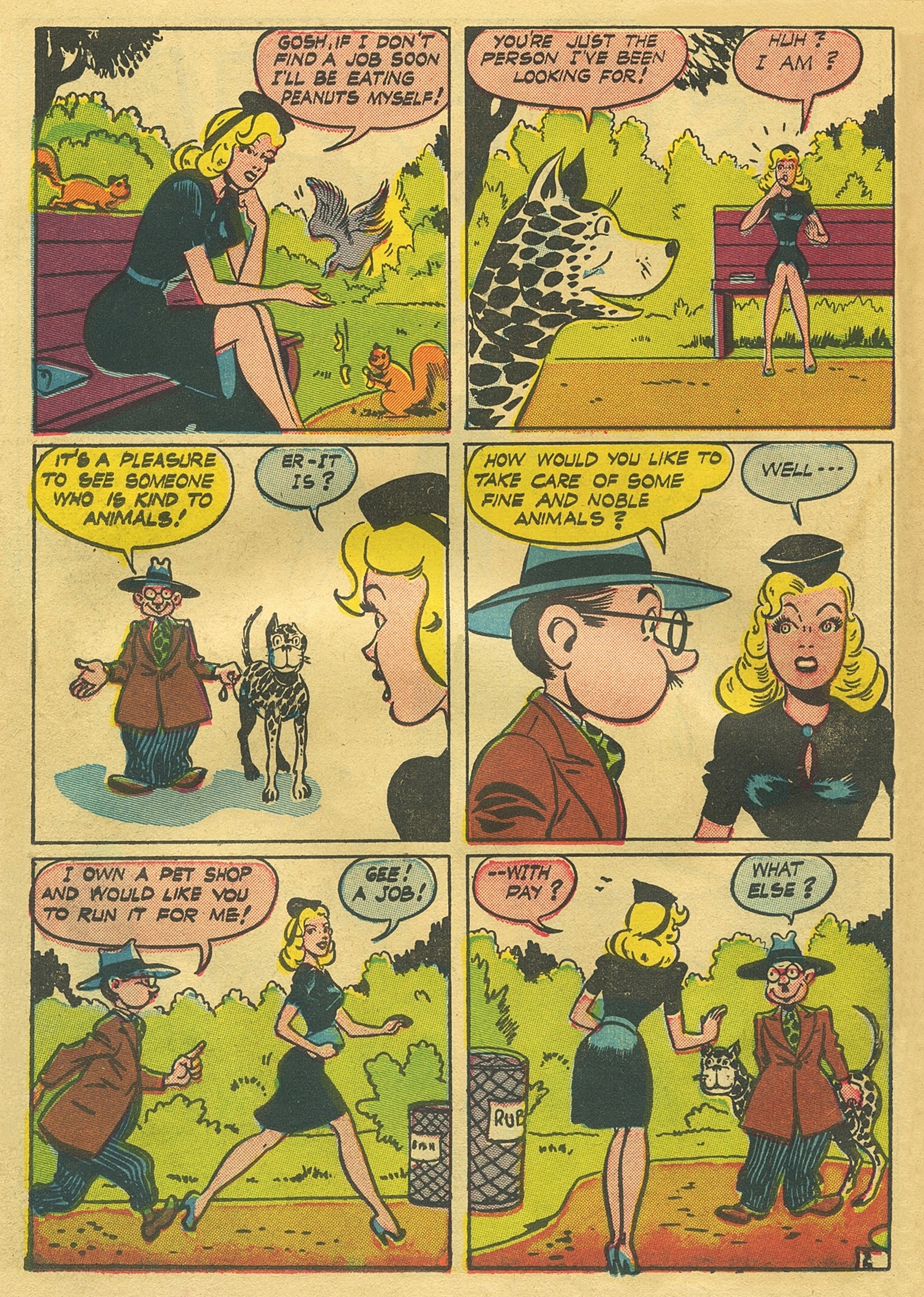 Read online Suzie Comics comic -  Issue #49 - 20
