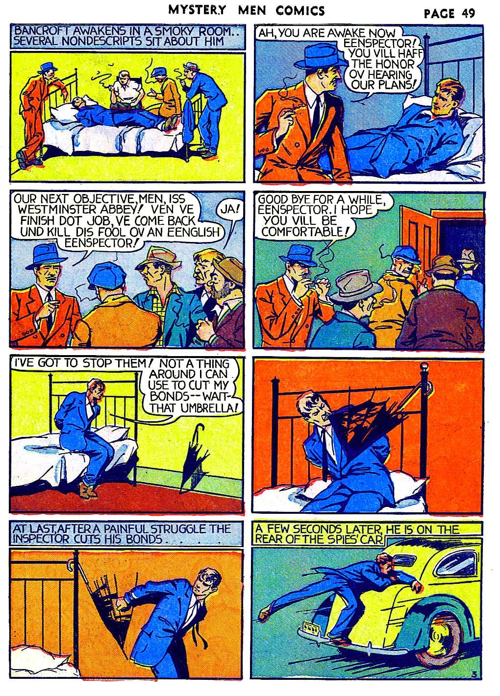 Read online Mystery Men Comics comic -  Issue #6 - 51