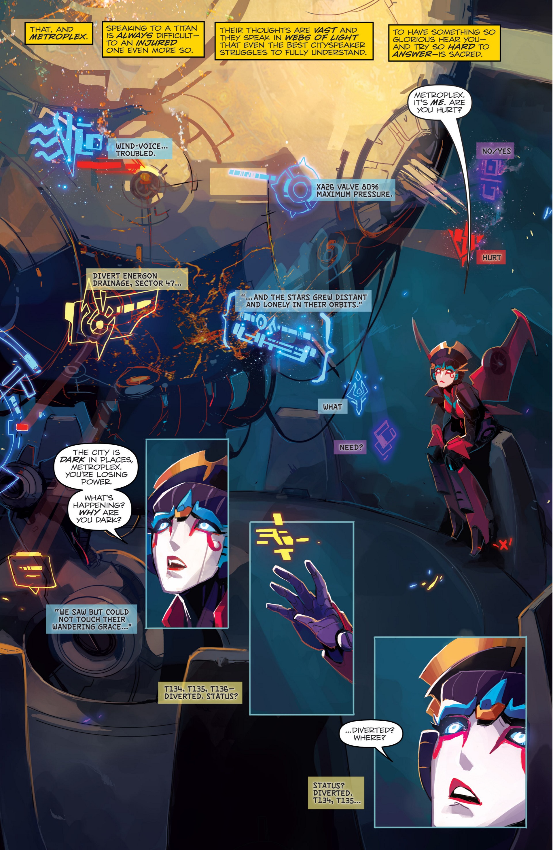 Read online The Transformers: Windblade (2014) comic -  Issue #1 - 10