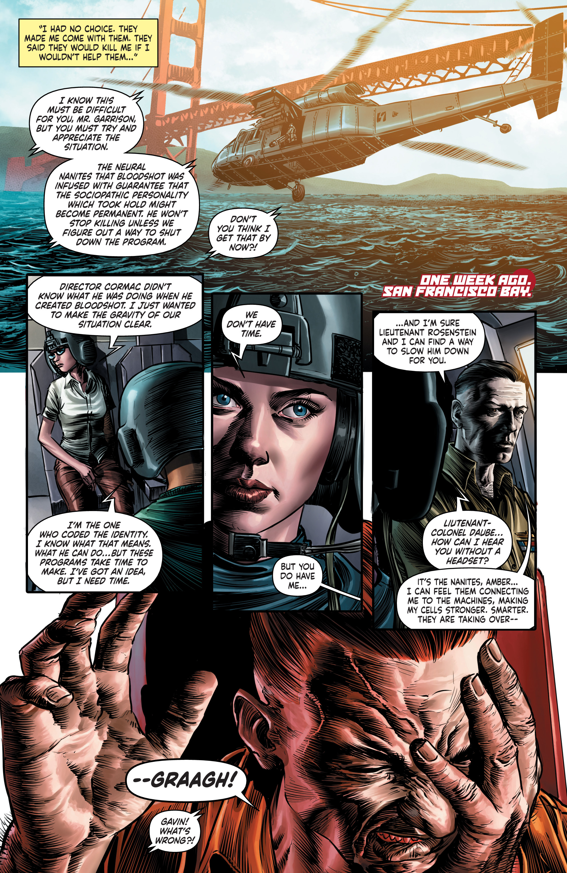 Read online Bloodshot Rising Spirit comic -  Issue #8 - 8