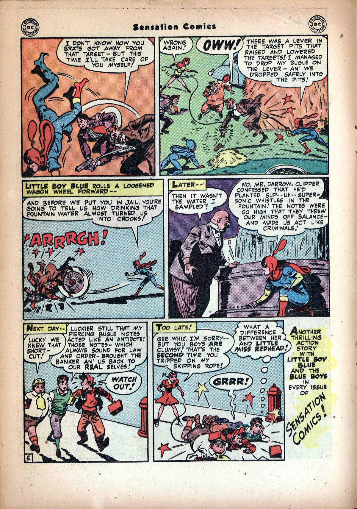 Read online Sensation (Mystery) Comics comic -  Issue #72 - 22