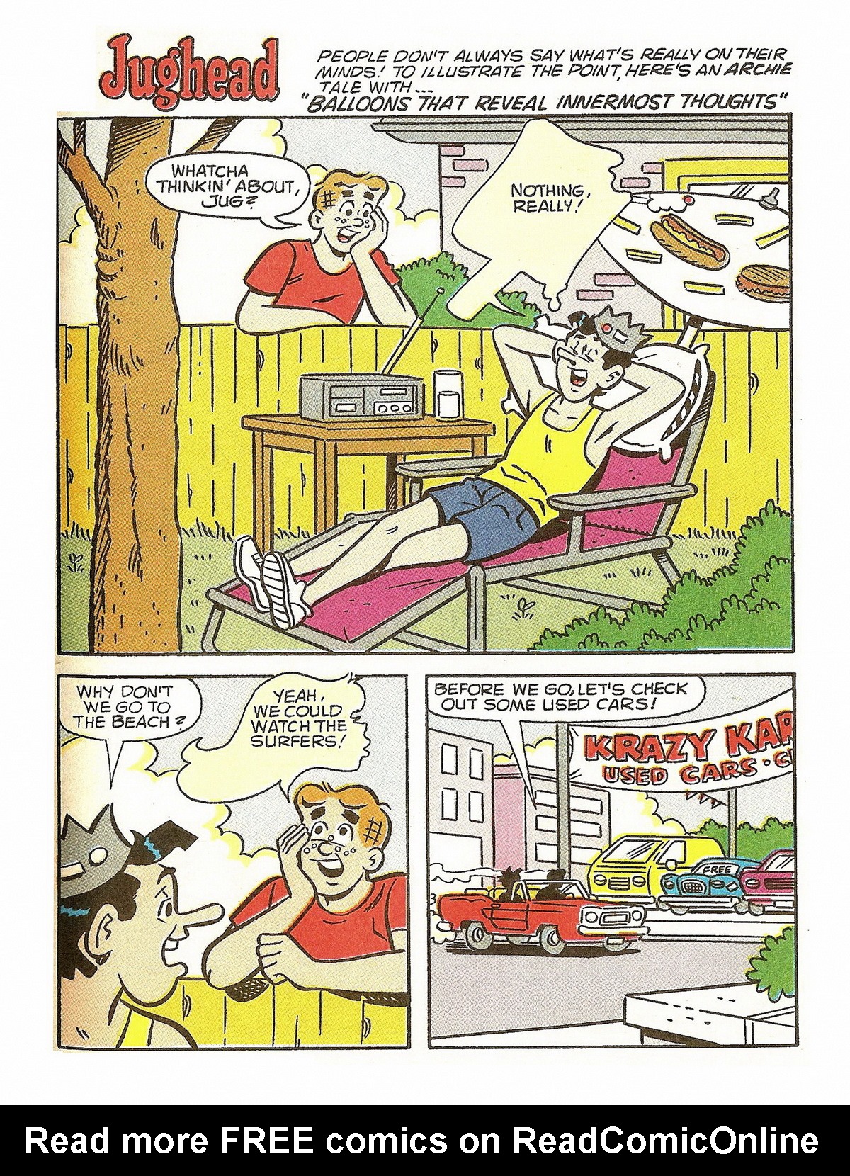 Read online Jughead's Double Digest Magazine comic -  Issue #39 - 121