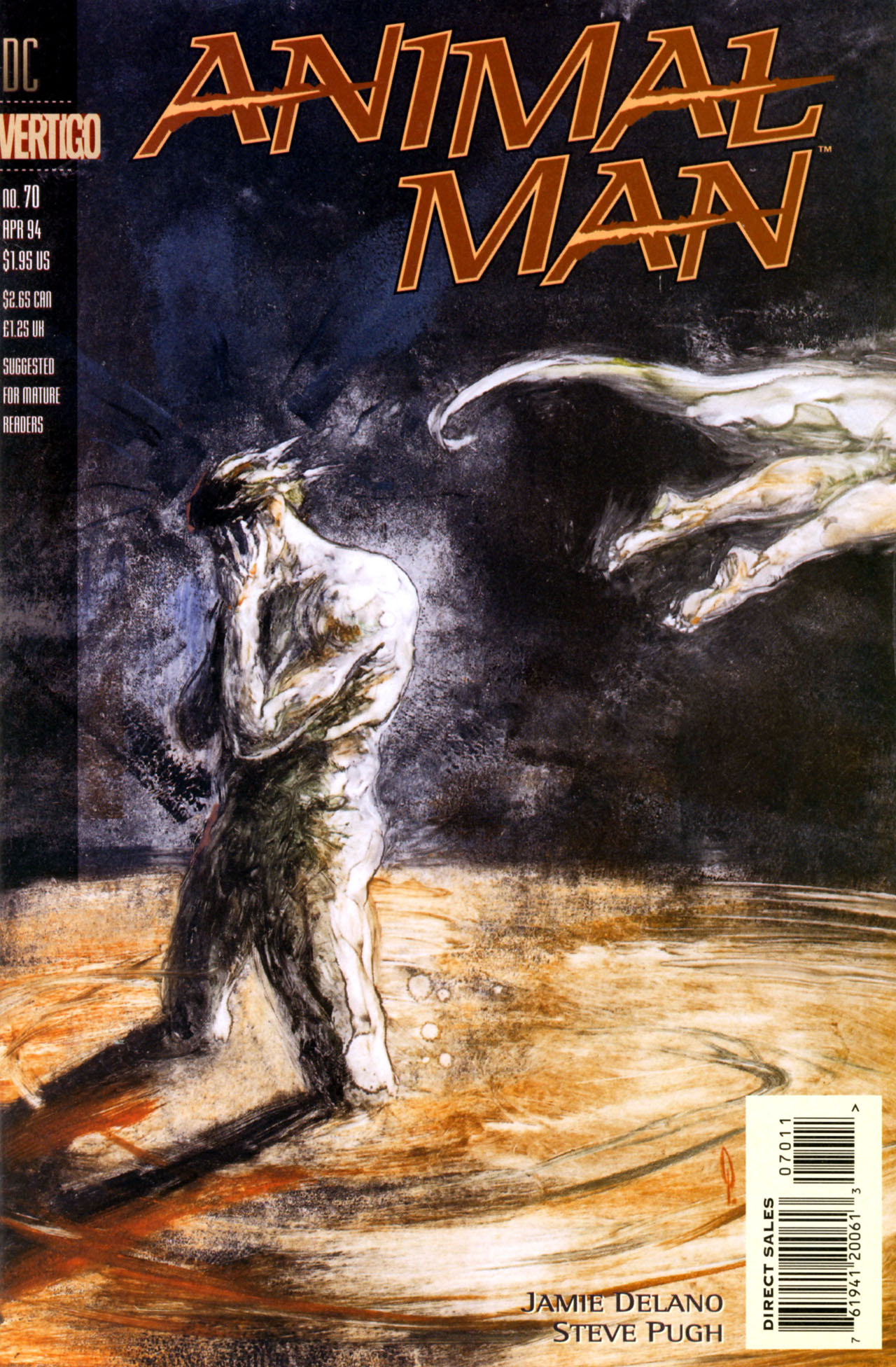 Read online Animal Man (1988) comic -  Issue #70 - 1