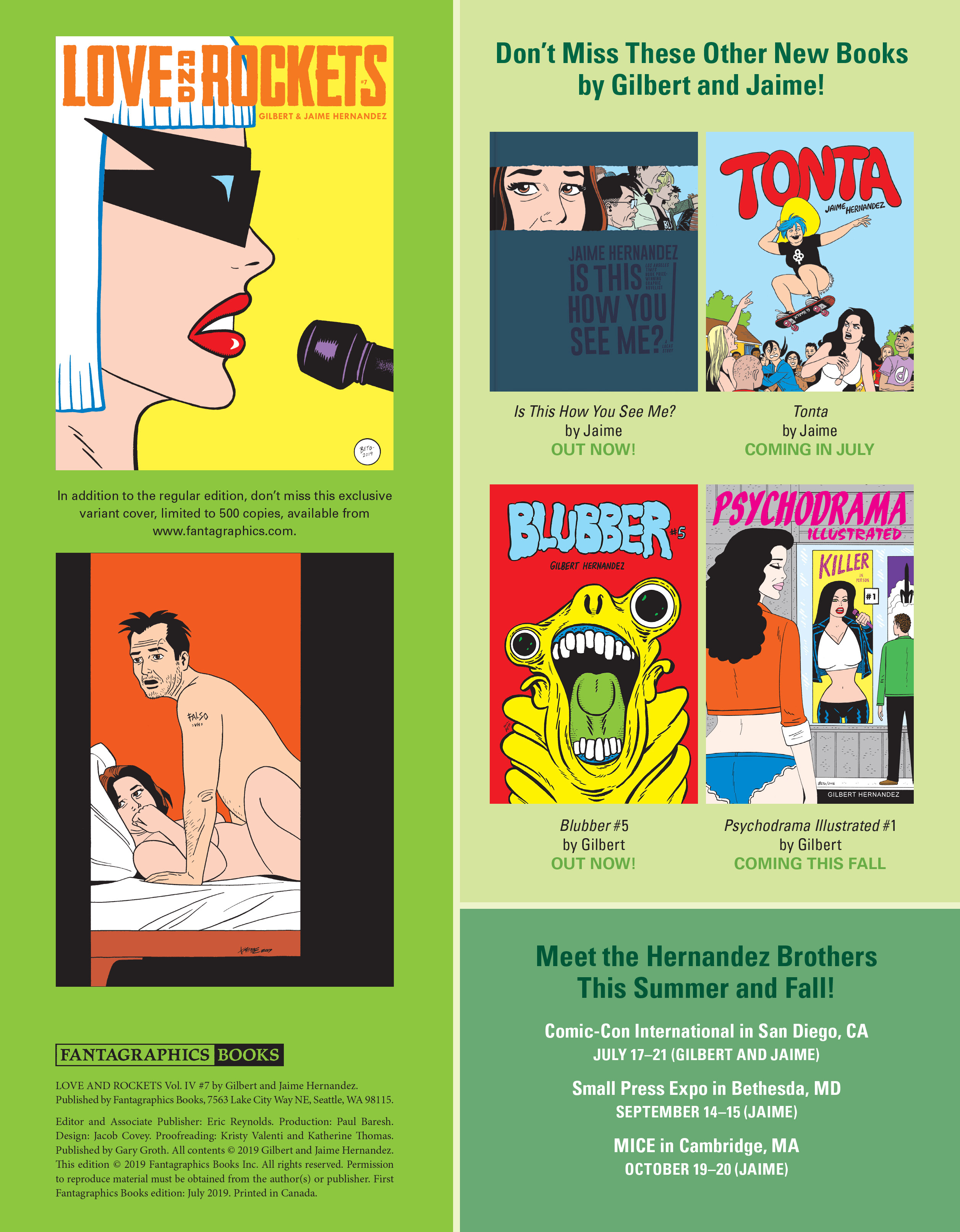 Read online Love and Rockets (2016) comic -  Issue #7 - 2