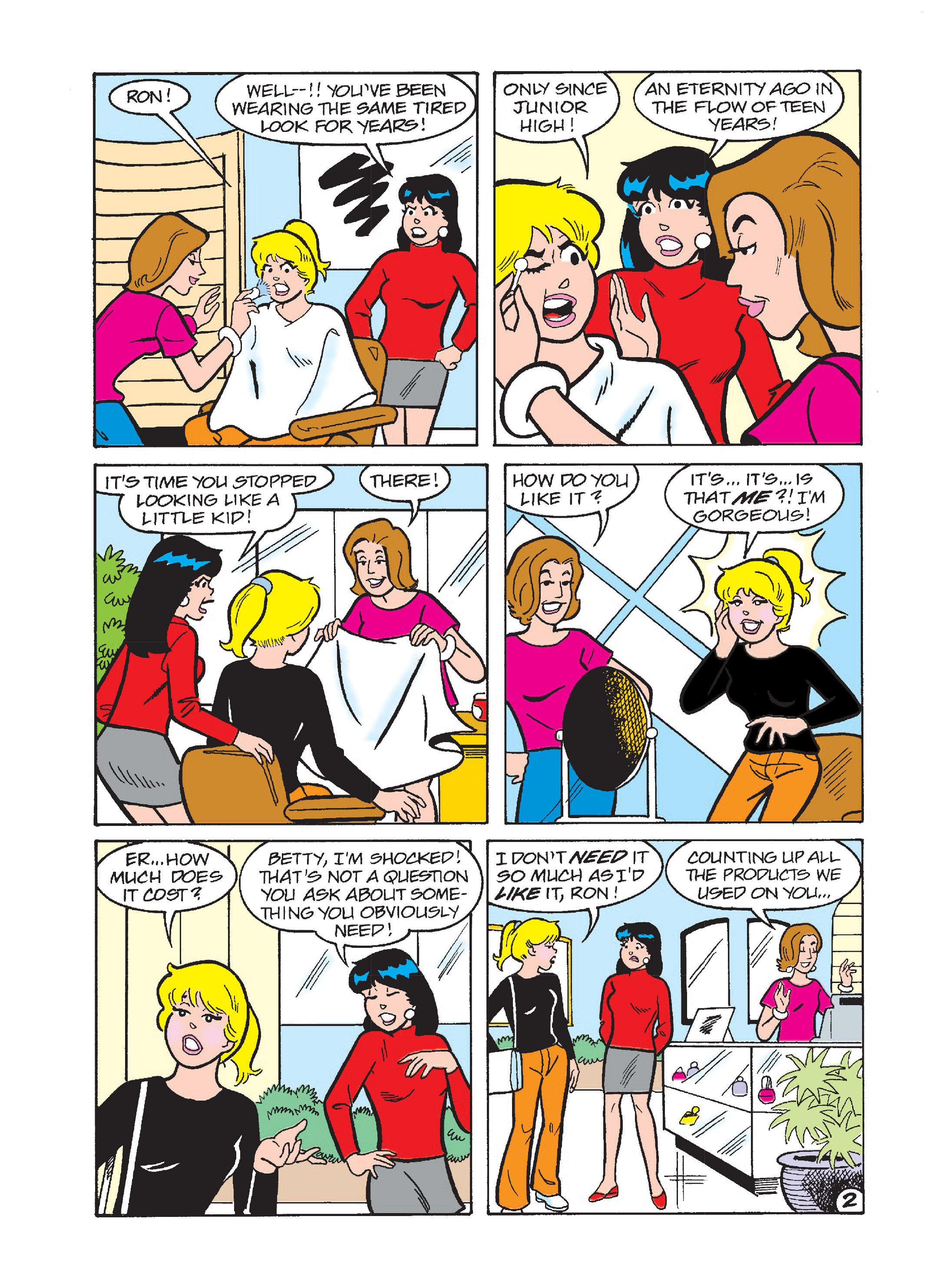 Read online Betty and Veronica Double Digest comic -  Issue #215 - 3