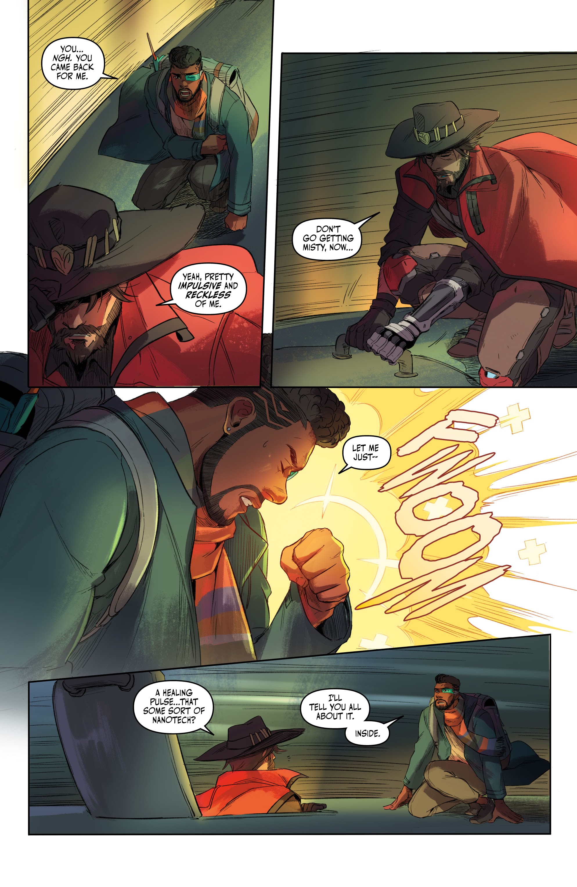 Read online Overwatch: New Blood comic -  Issue #3 - 17