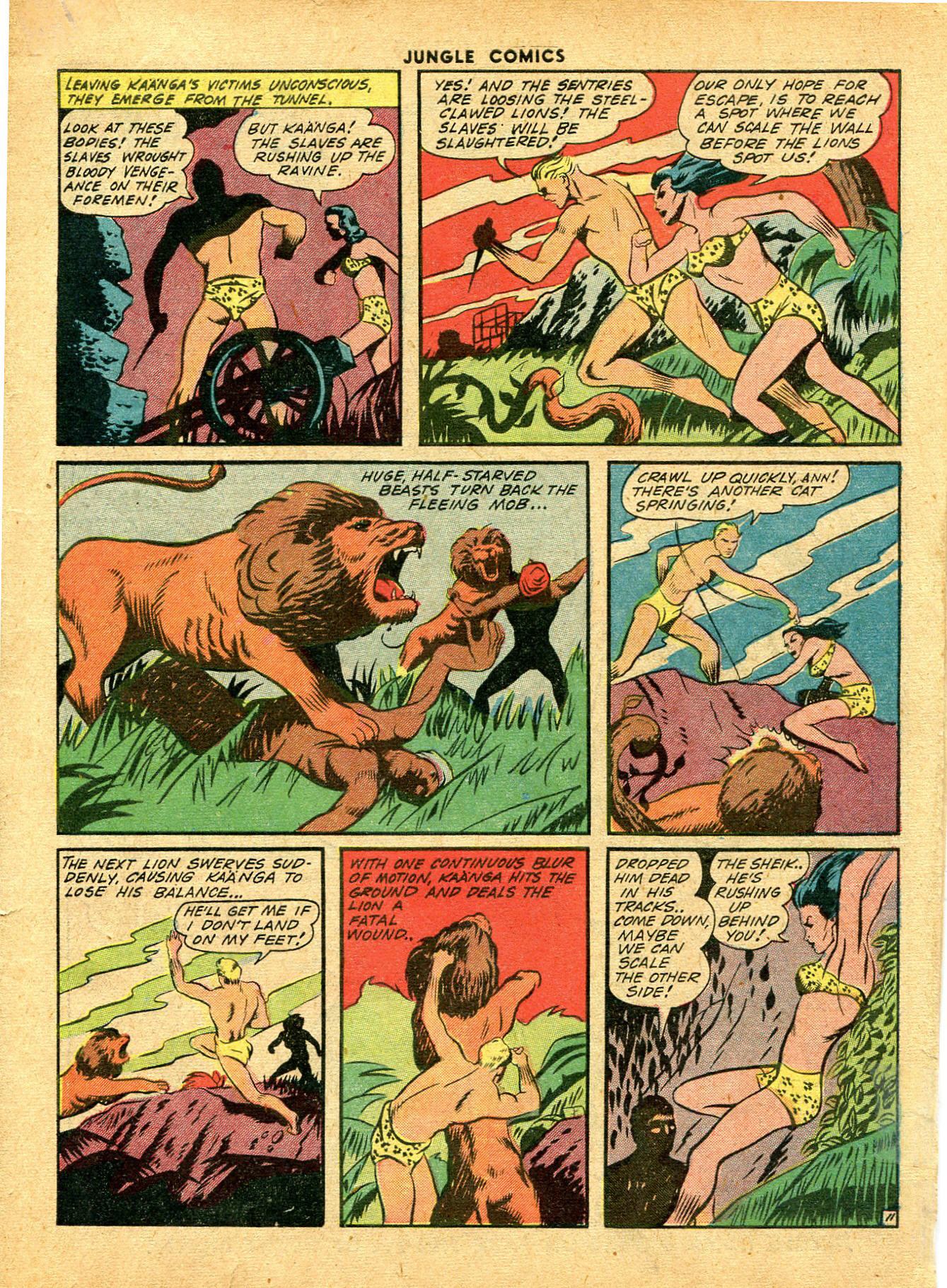 Read online Jungle Comics comic -  Issue #43 - 13