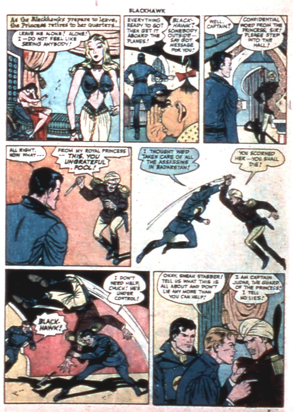 Read online Blackhawk (1957) comic -  Issue #14 - 18