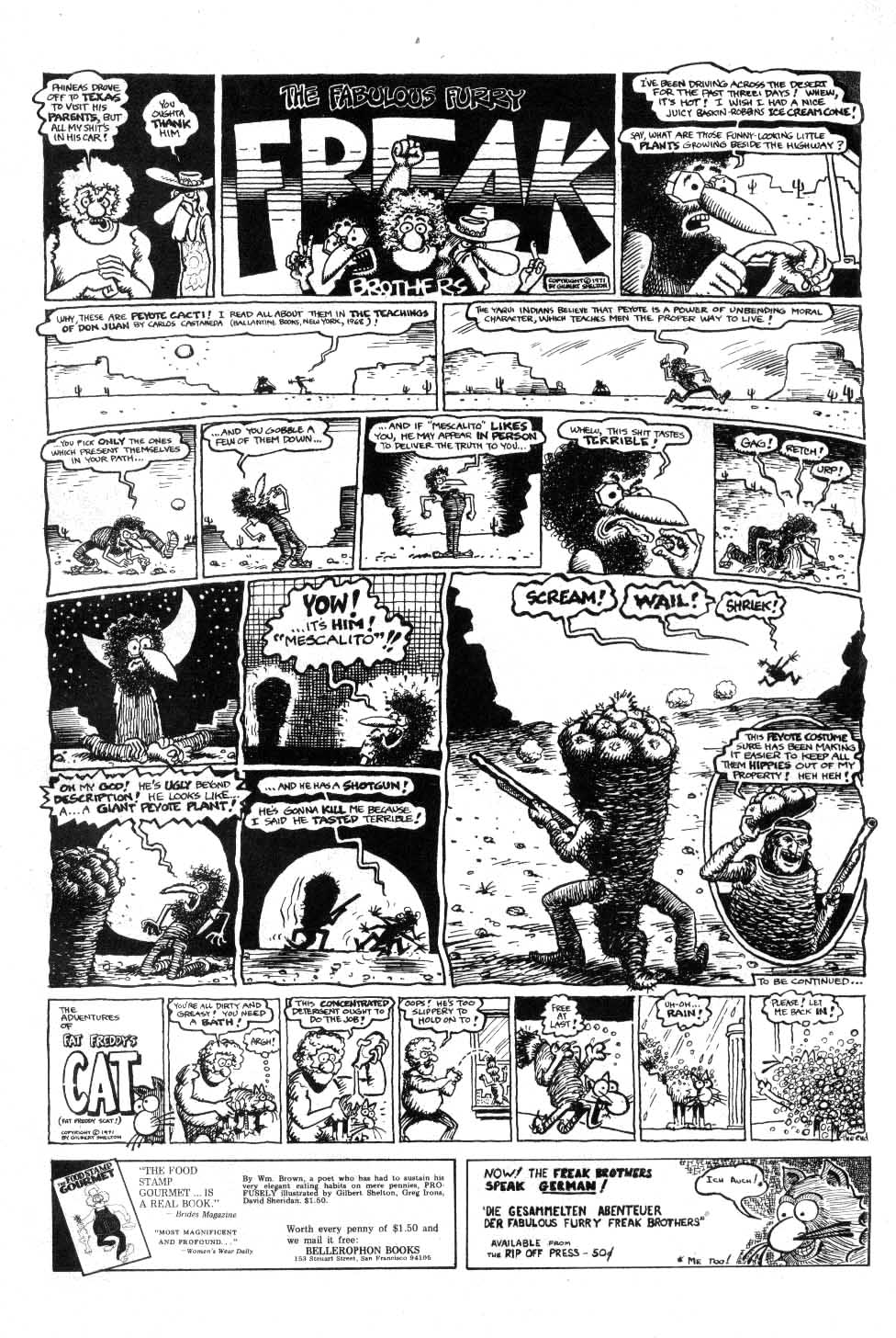 Read online The Fabulous Furry Freak Brothers comic -  Issue #2 - 35