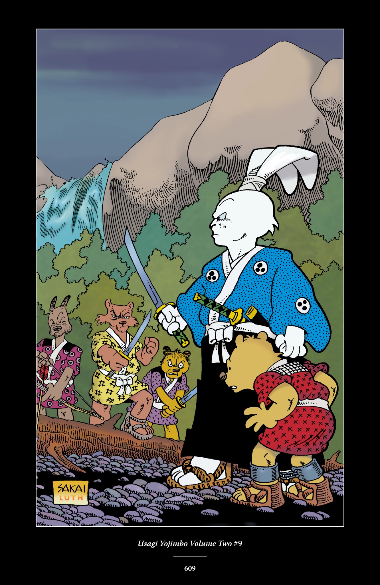 Read online The Usagi Yojimbo Saga comic -  Issue # TPB 1 - 594