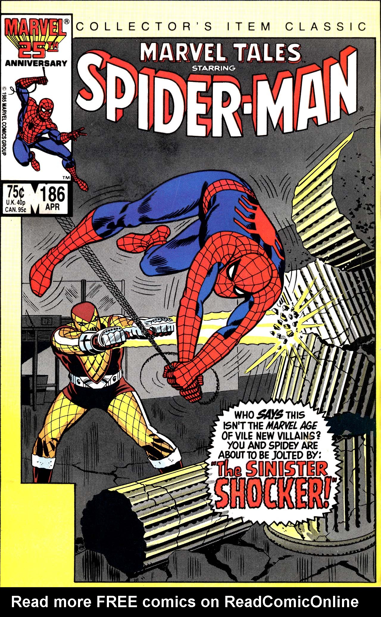 Read online Marvel Tales (1964) comic -  Issue #186 - 1