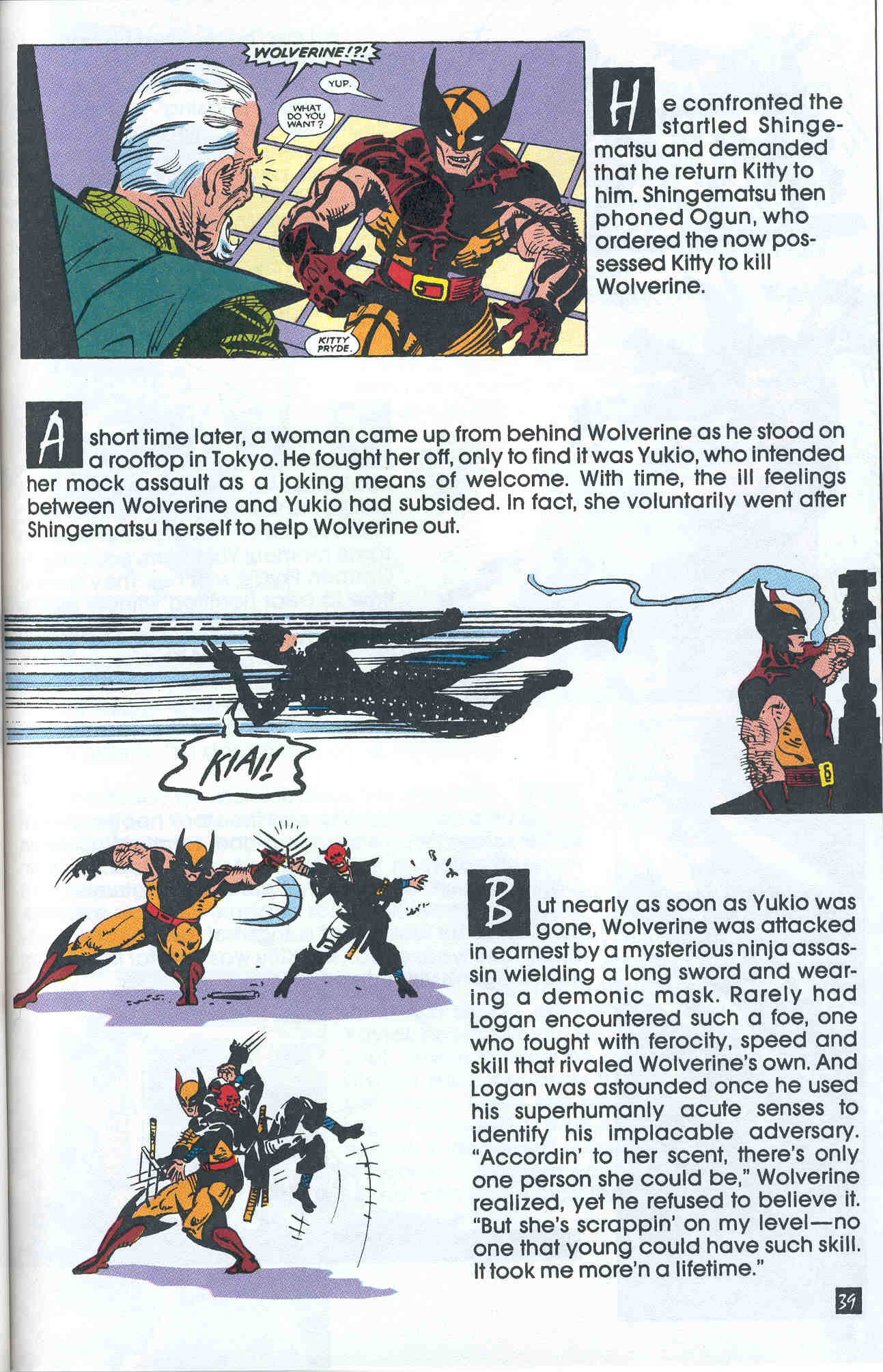 Read online Wolverine Saga comic -  Issue #3 - 45