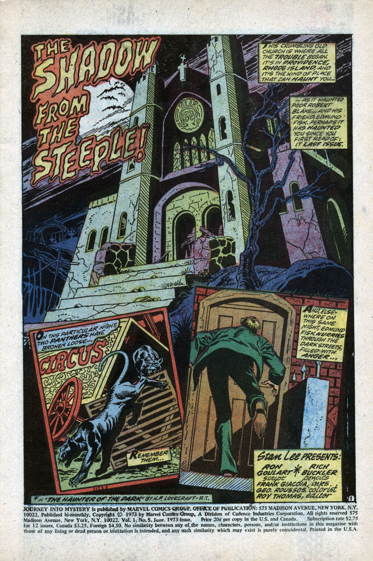 Read online Journey Into Mystery (1972) comic -  Issue #5 - 3