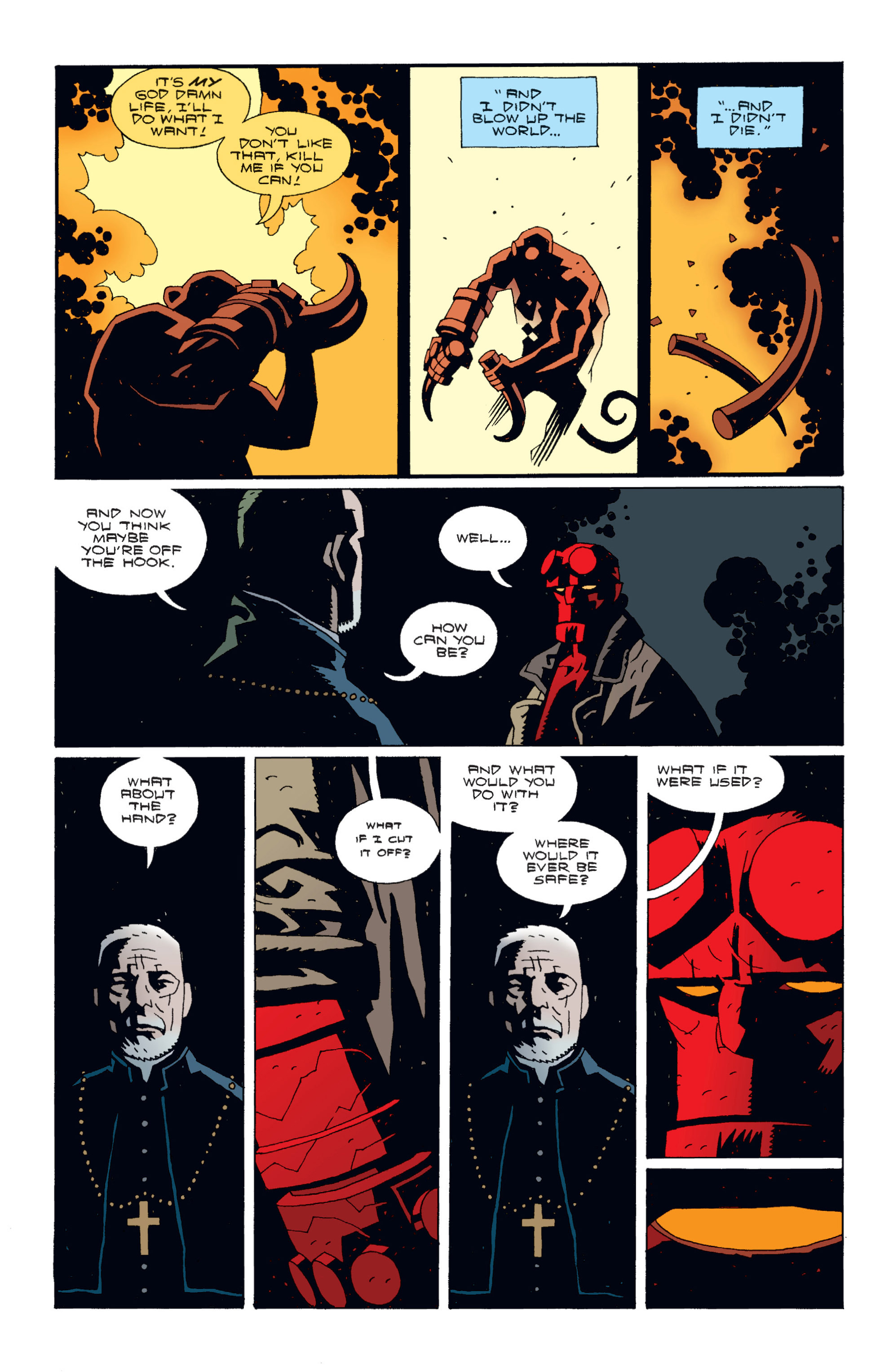 Read online Hellboy comic -  Issue #4 - 73