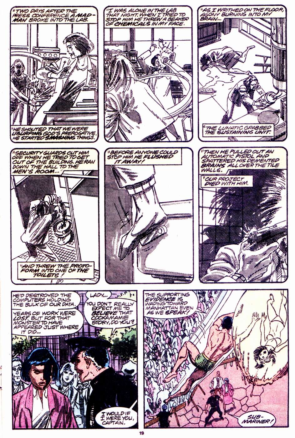 Read online Namor, The Sub-Mariner comic -  Issue #7 - 14