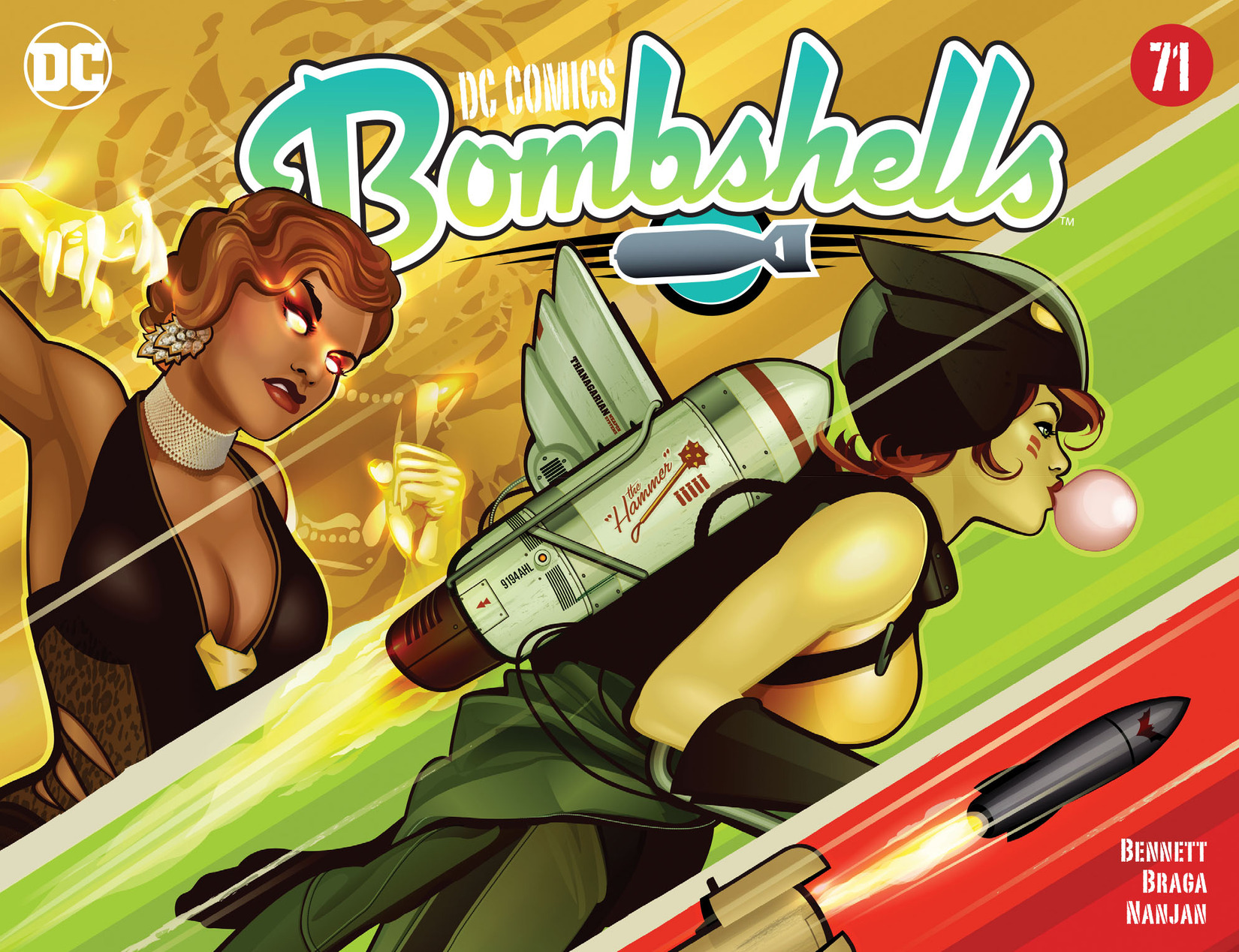 Read online DC Comics: Bombshells comic -  Issue #71 - 1
