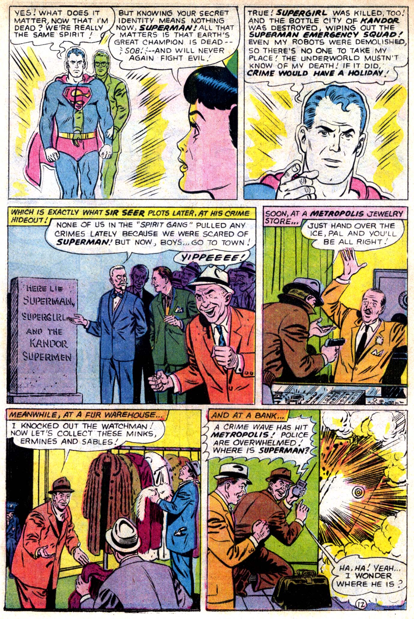 Read online Superman (1939) comic -  Issue #186 - 13
