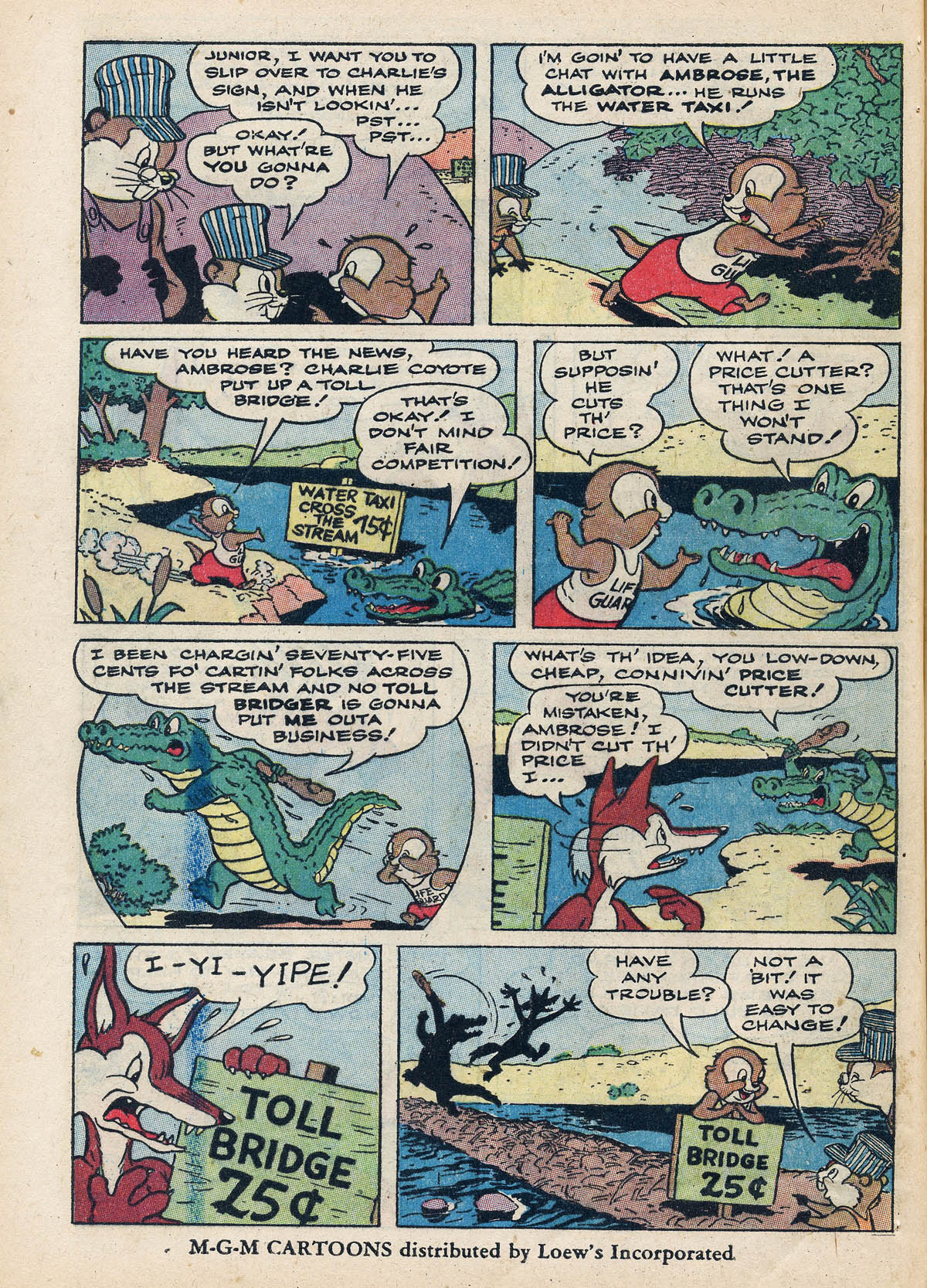 Read online Tom & Jerry Comics comic -  Issue #70 - 37
