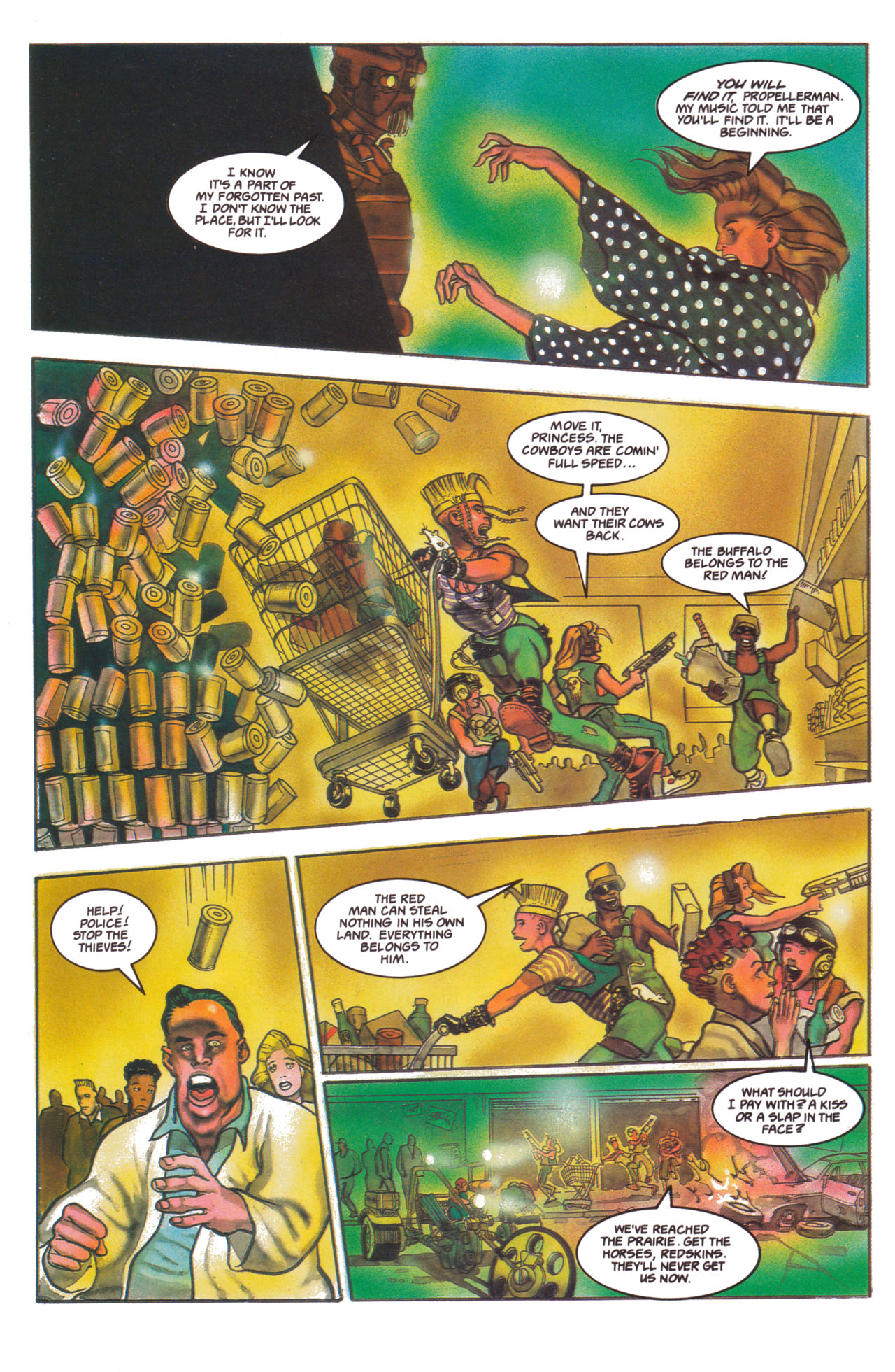 Read online Propellerman comic -  Issue #3 - 18