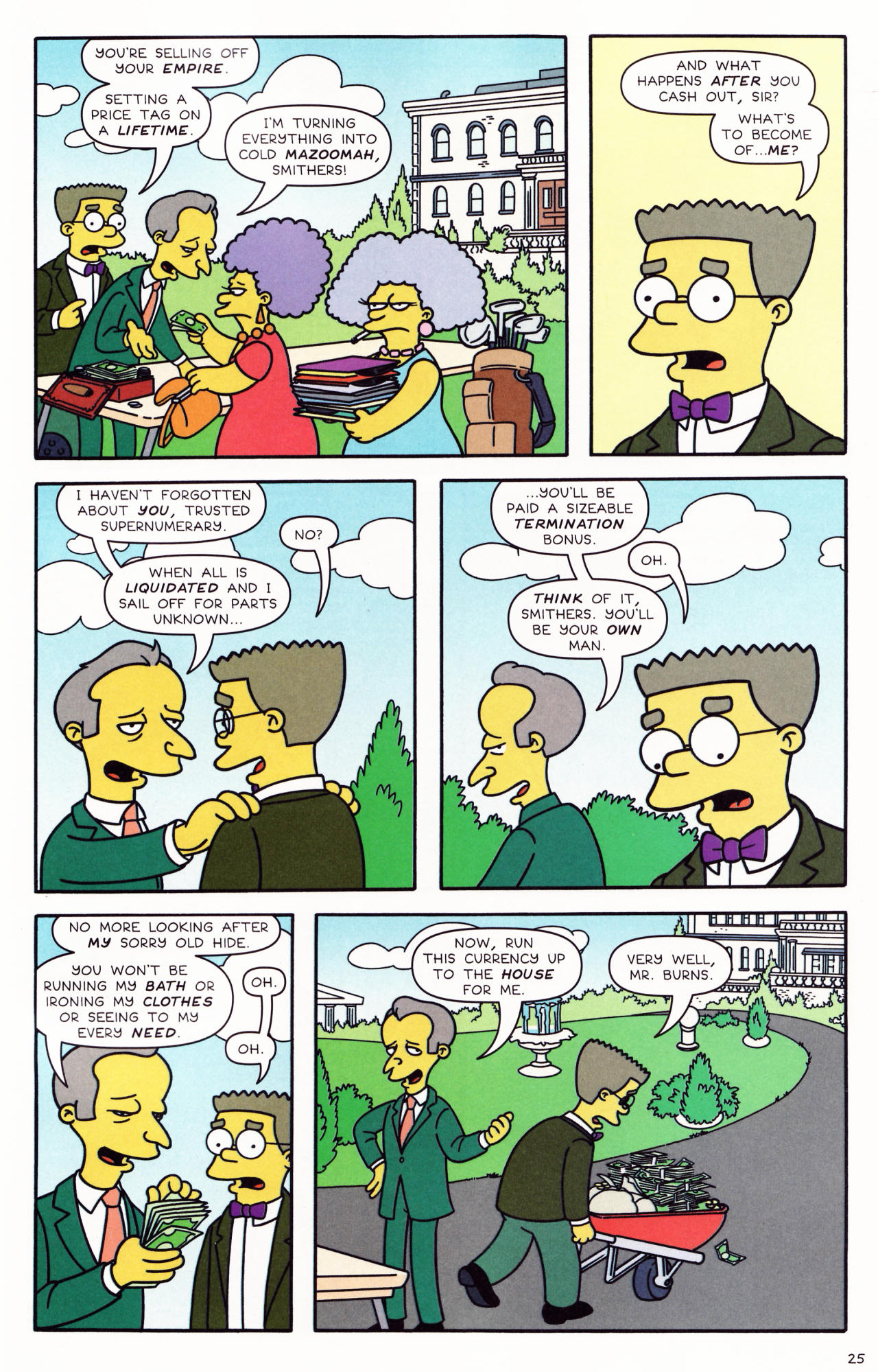 Read online Simpsons Comics comic -  Issue #132 - 21