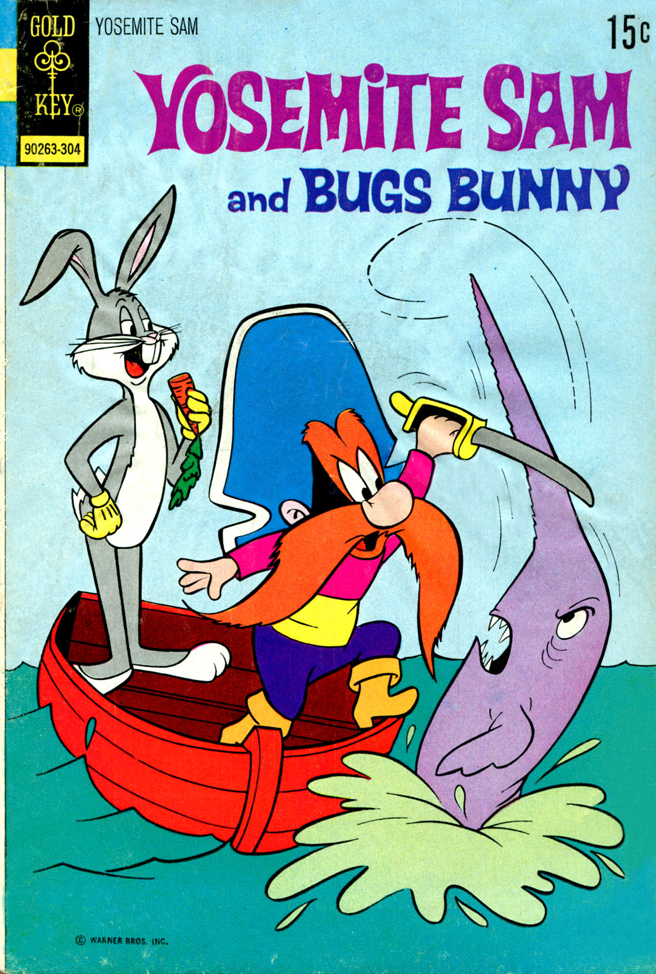 Read online Yosemite Sam and Bugs Bunny comic -  Issue #13 - 1