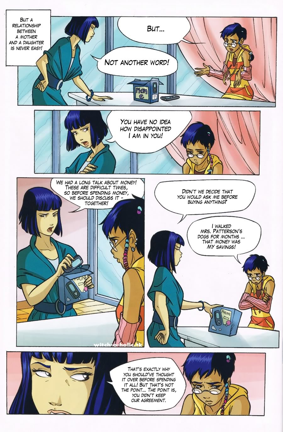 Read online W.i.t.c.h. comic -  Issue #110 - 2