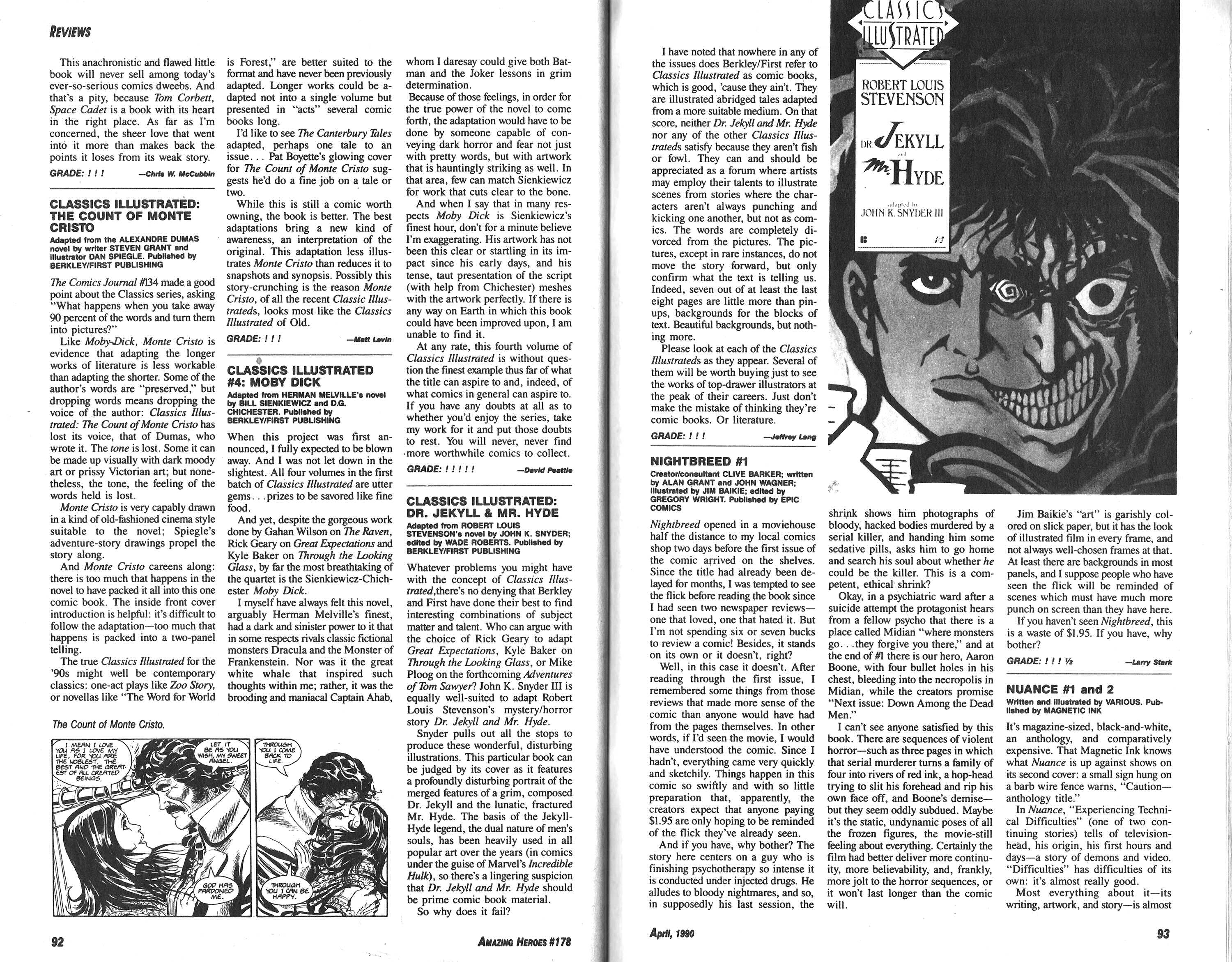 Read online Amazing Heroes comic -  Issue #178 - 47