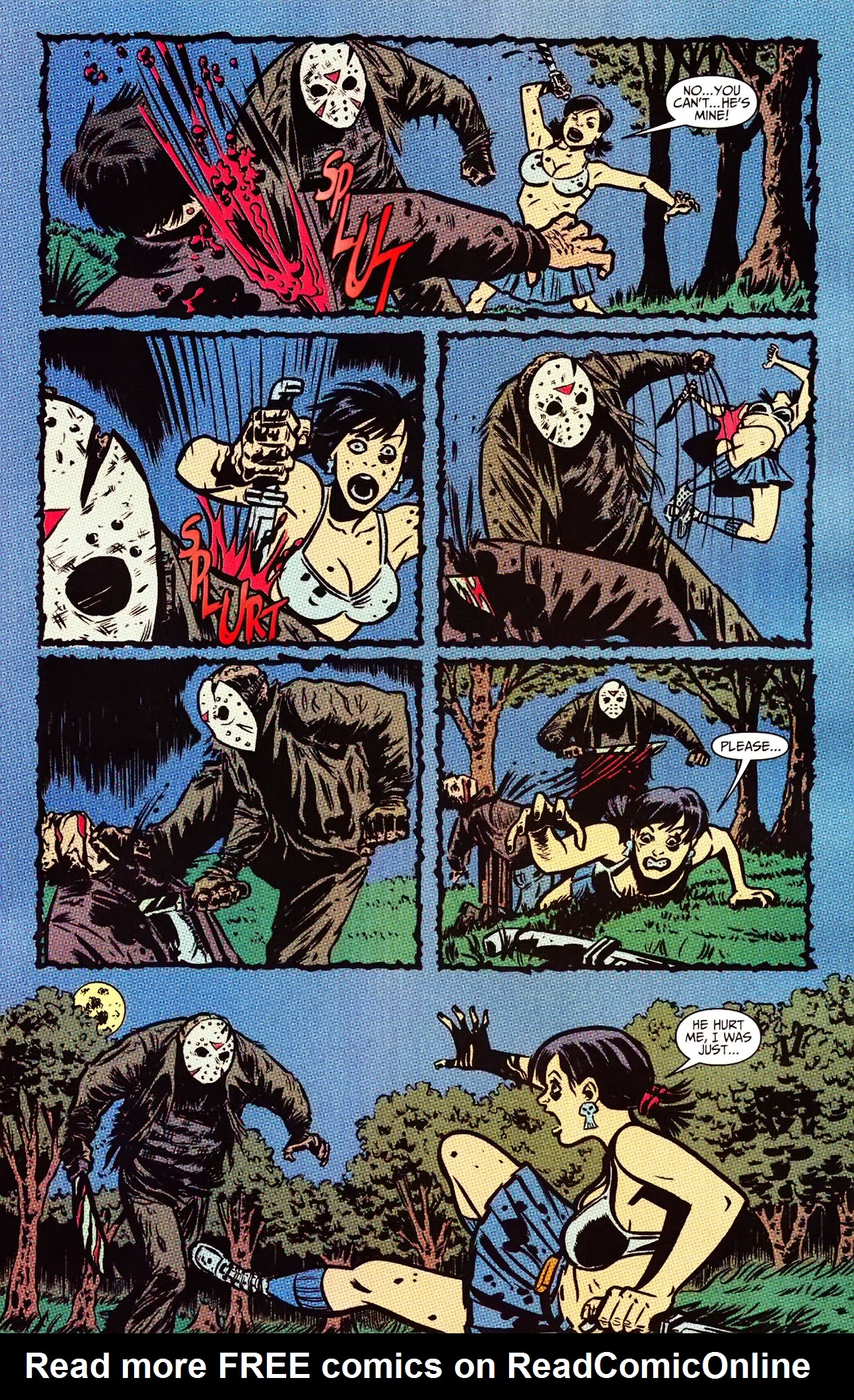 Read online Friday the 13th: Abuser And The Abused comic -  Issue # Full - 13