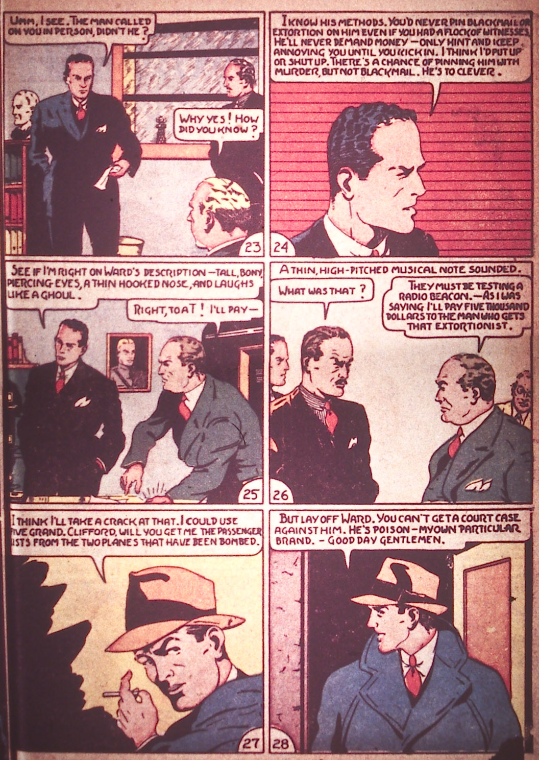 Read online Detective Comics (1937) comic -  Issue #12 - 27