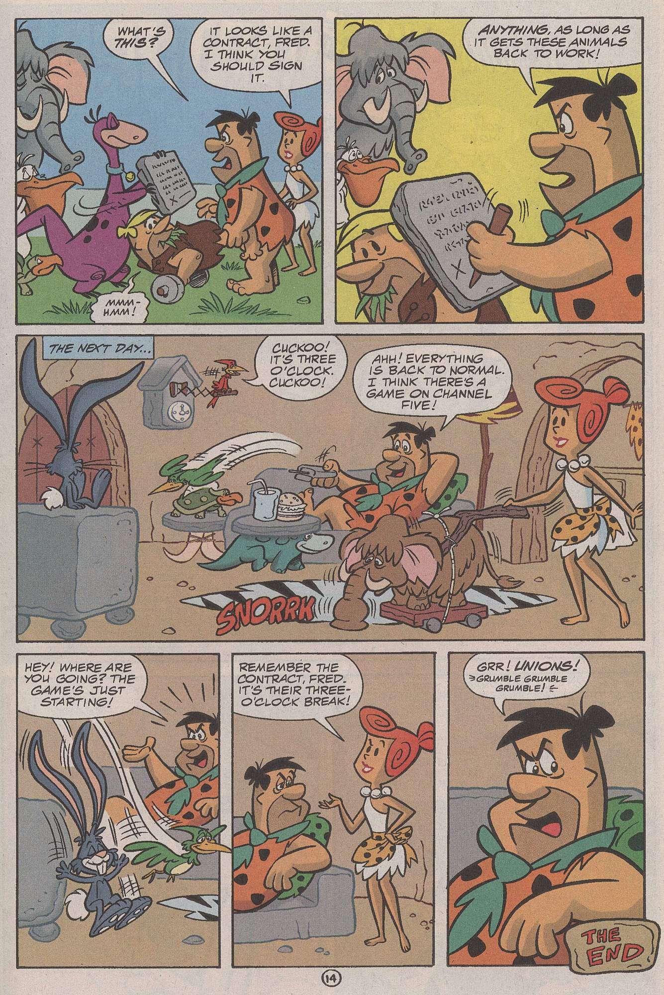 Read online The Flintstones and the Jetsons comic -  Issue #12 - 20