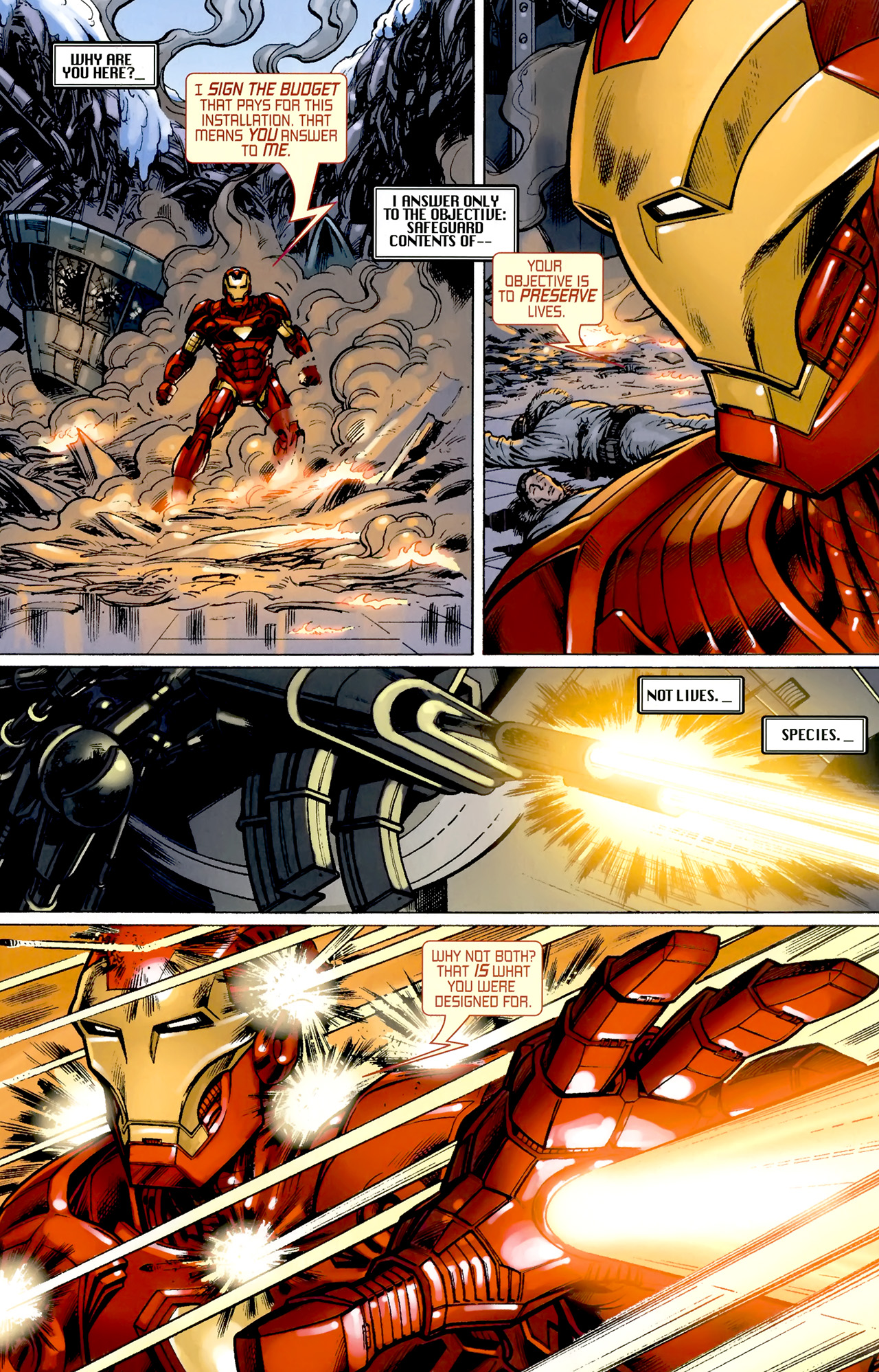 Read online Iron Man: Iron Protocols comic -  Issue # Full - 13