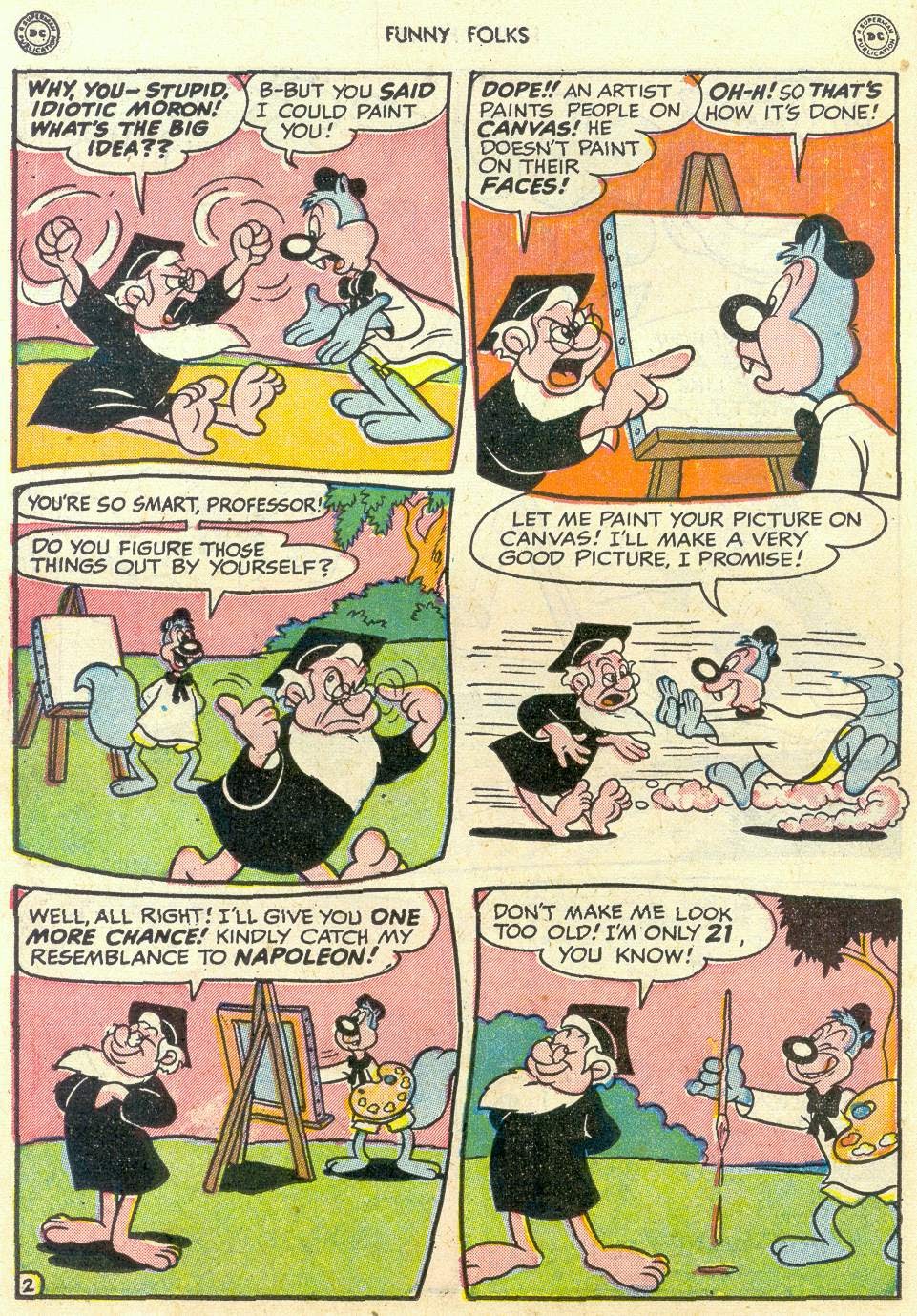 Read online Funny Folks comic -  Issue #17 - 20