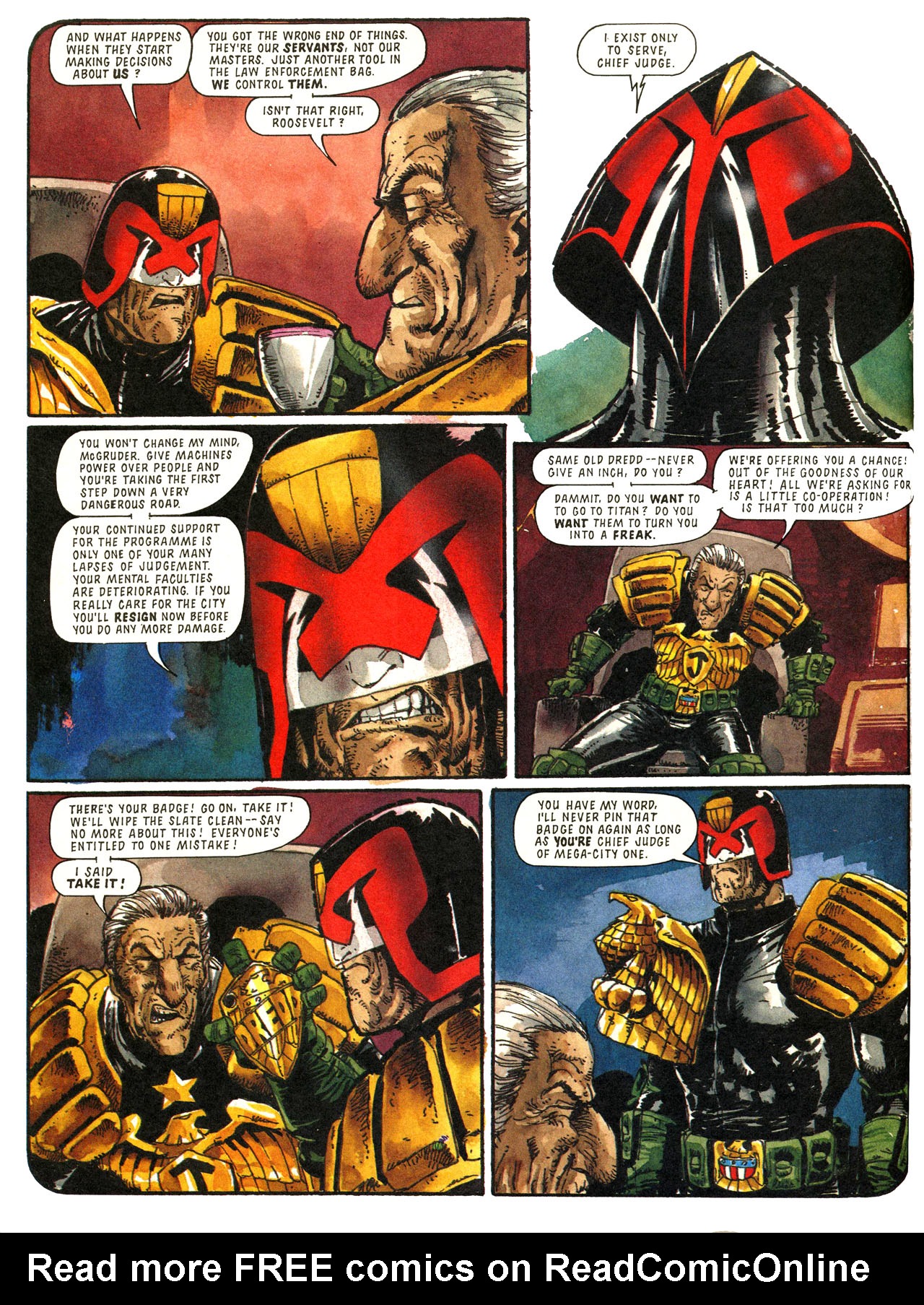 Read online Judge Dredd: The Megazine (vol. 2) comic -  Issue #58 - 10
