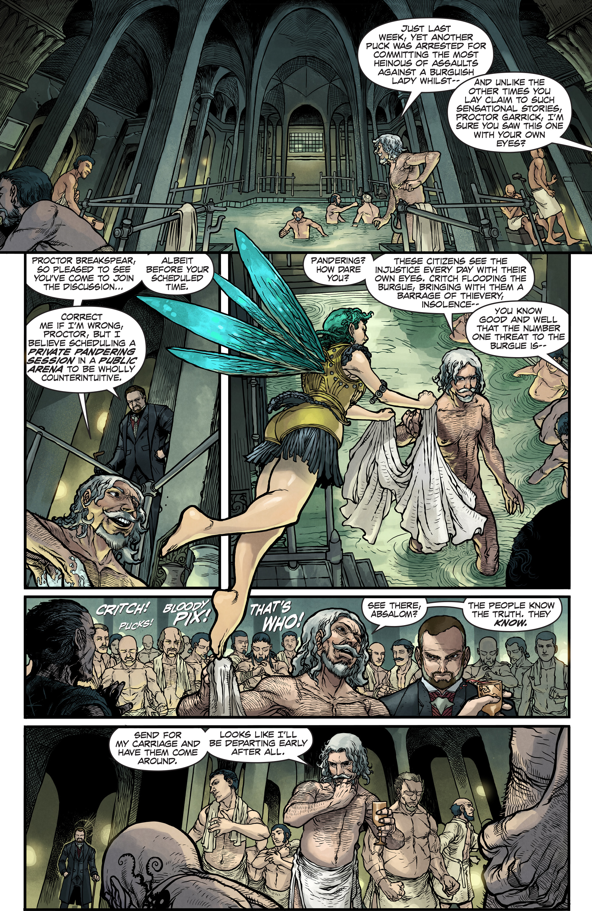 Read online Carnival Row: From the Dark comic -  Issue # Full - 6