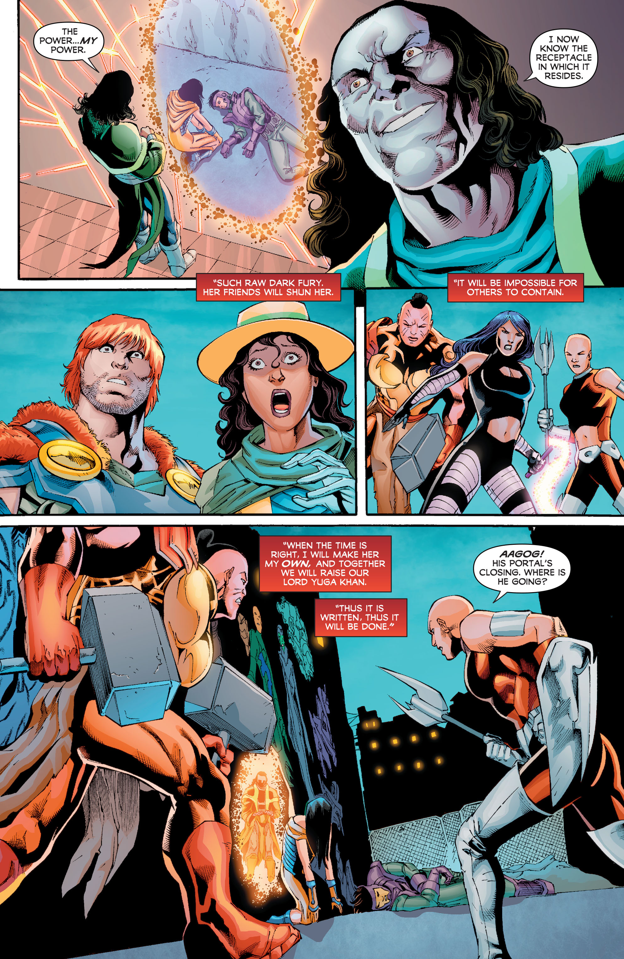 Read online Infinity Man and the Forever People comic -  Issue #8 - 15