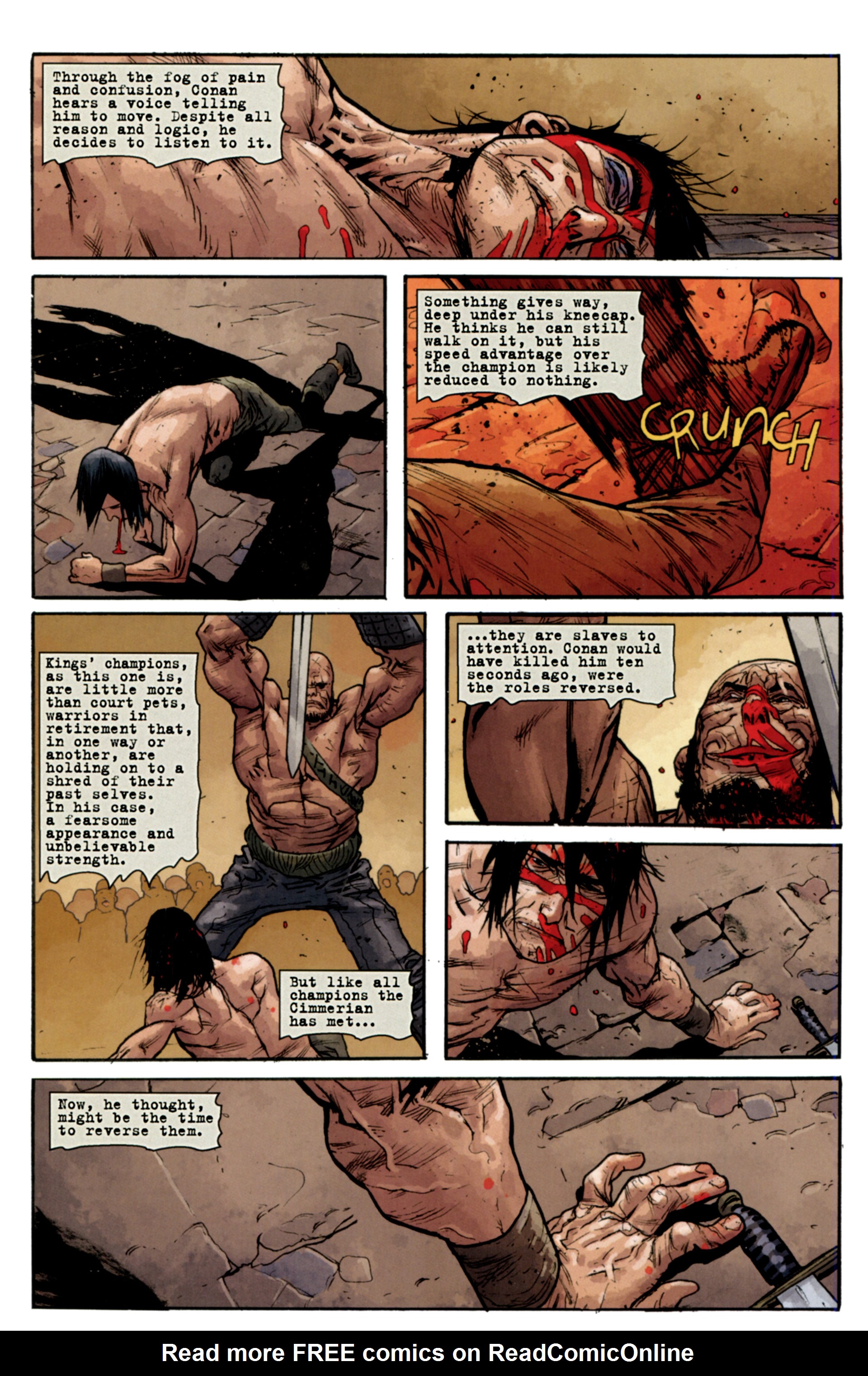 Read online Conan the Barbarian (2012) comic -  Issue #5 - 21