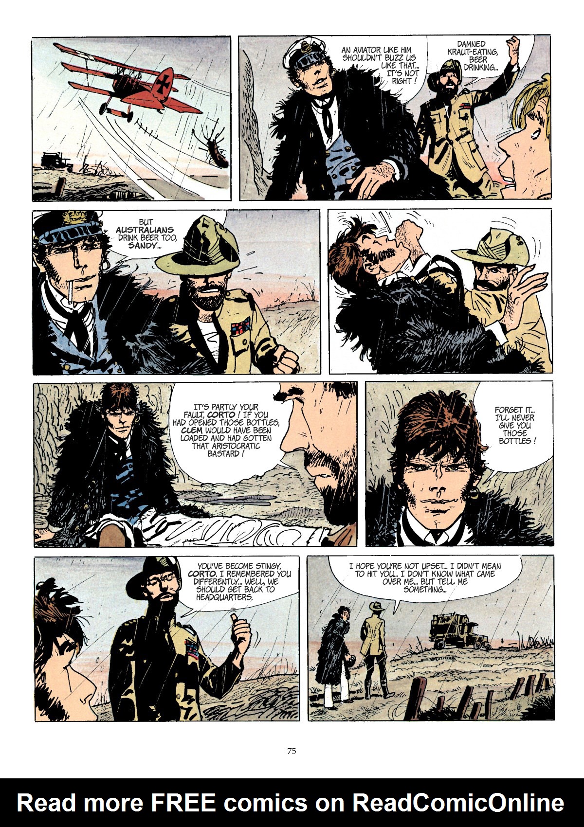 Read online Corto Maltese comic -  Issue # TPB 7 (Part 1) - 68