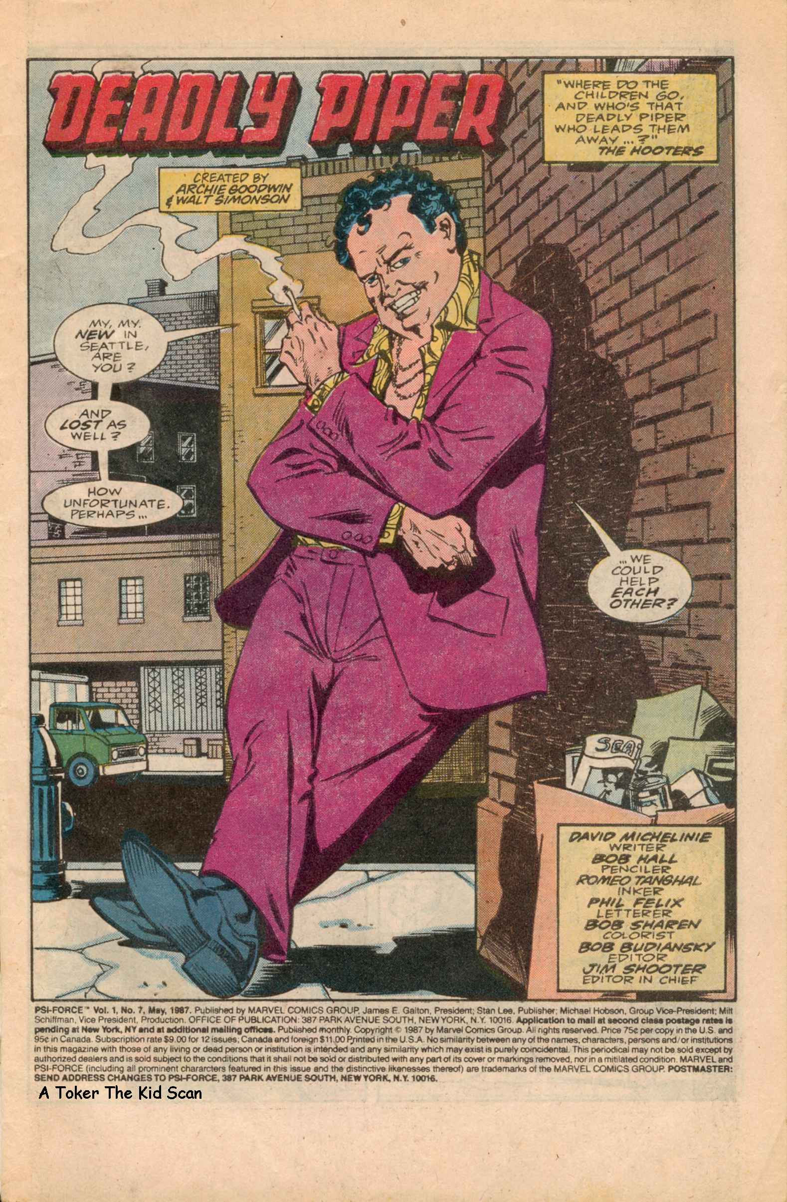 Read online Psi-Force comic -  Issue #7 - 2