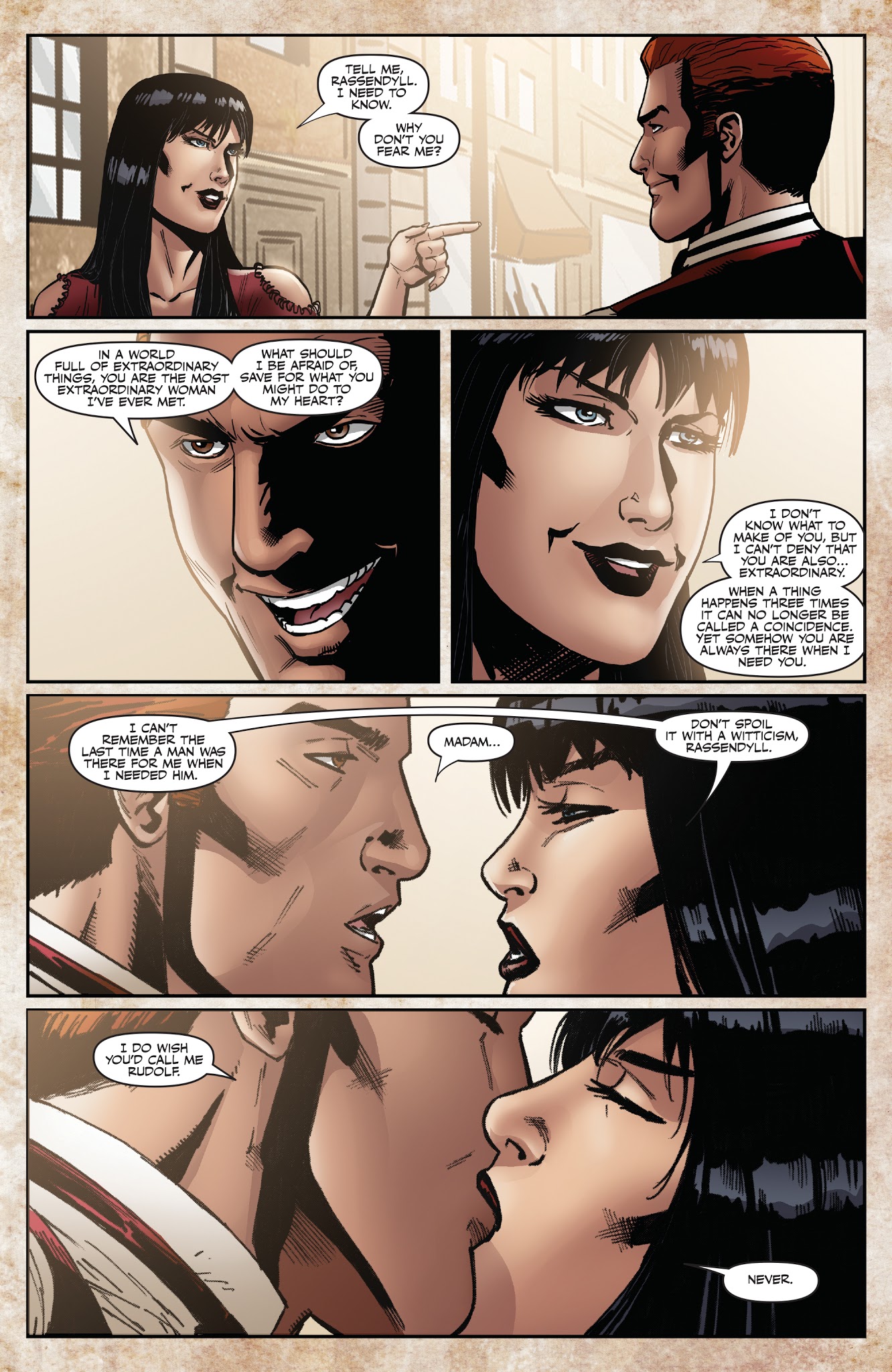 Read online Legenderry: Vampirella comic -  Issue # _TPB - 78