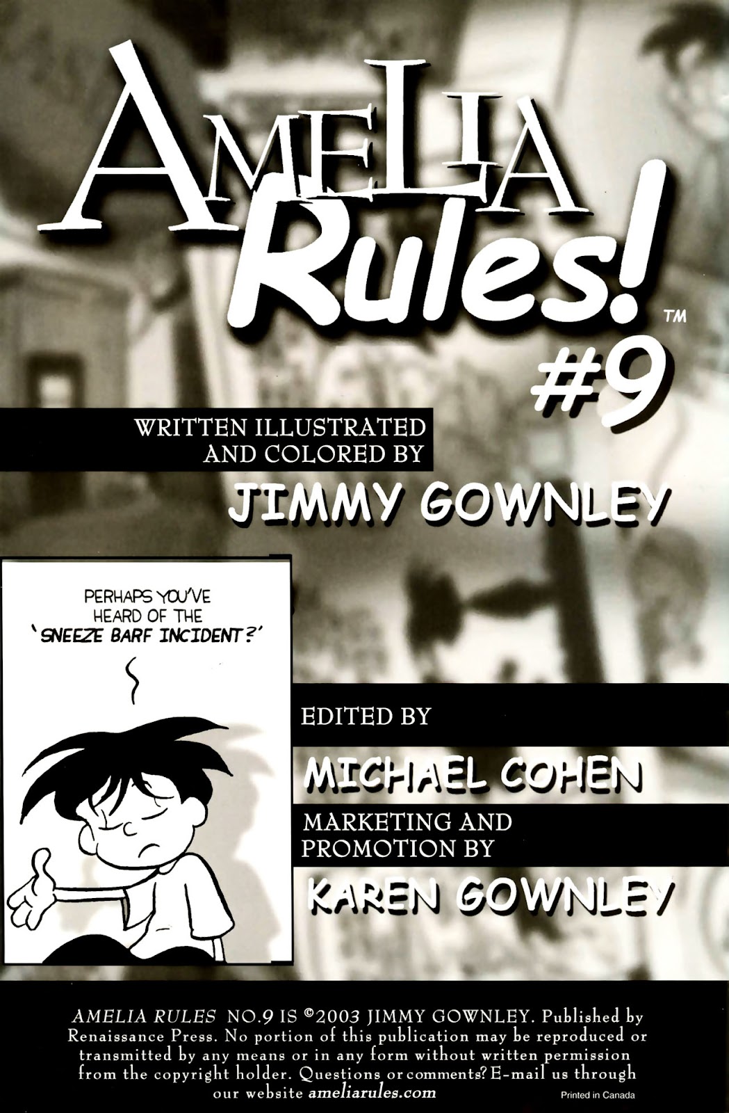 Amelia Rules! issue 9 - Page 2