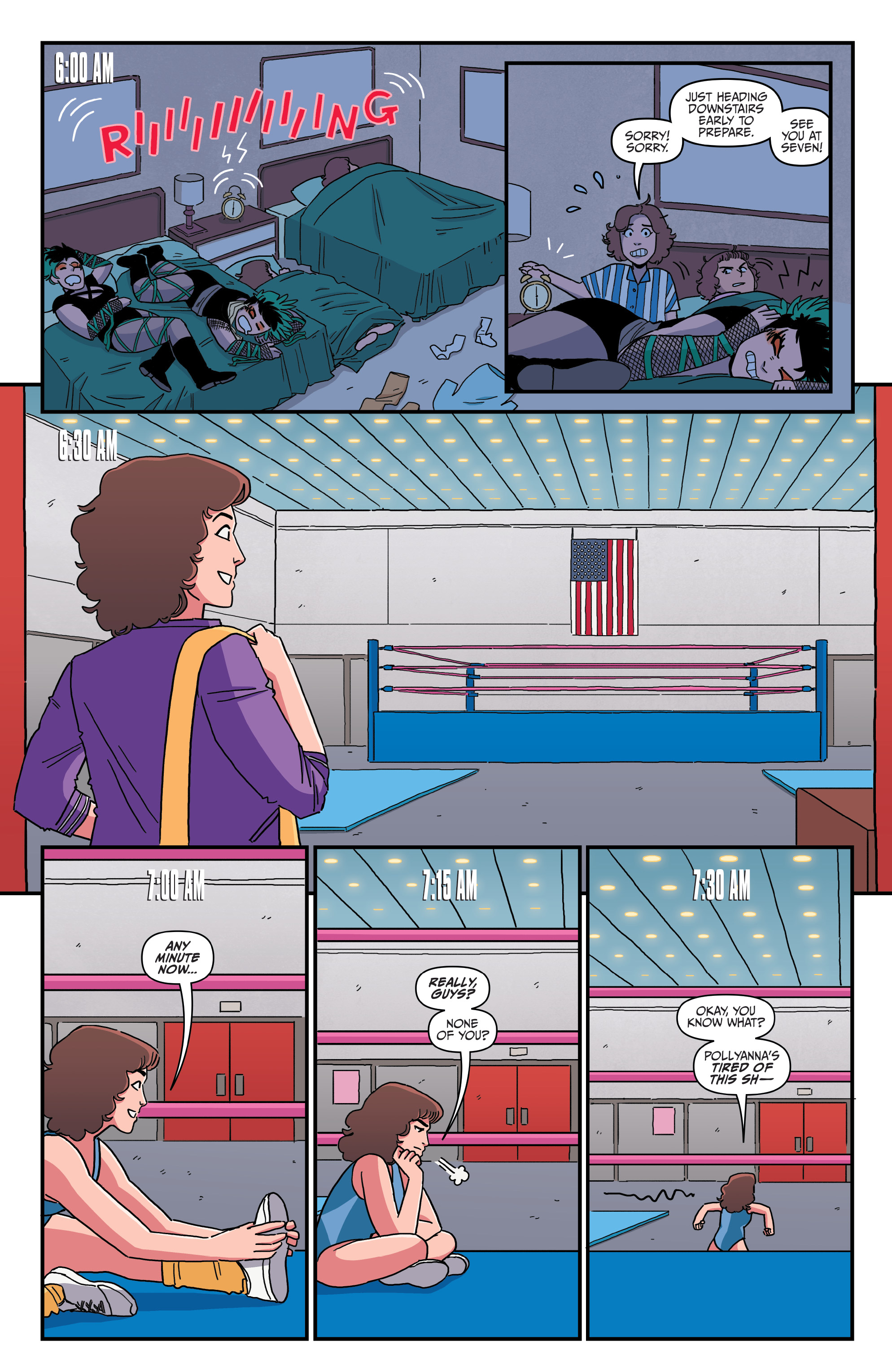 Read online GLOW comic -  Issue #3 - 5