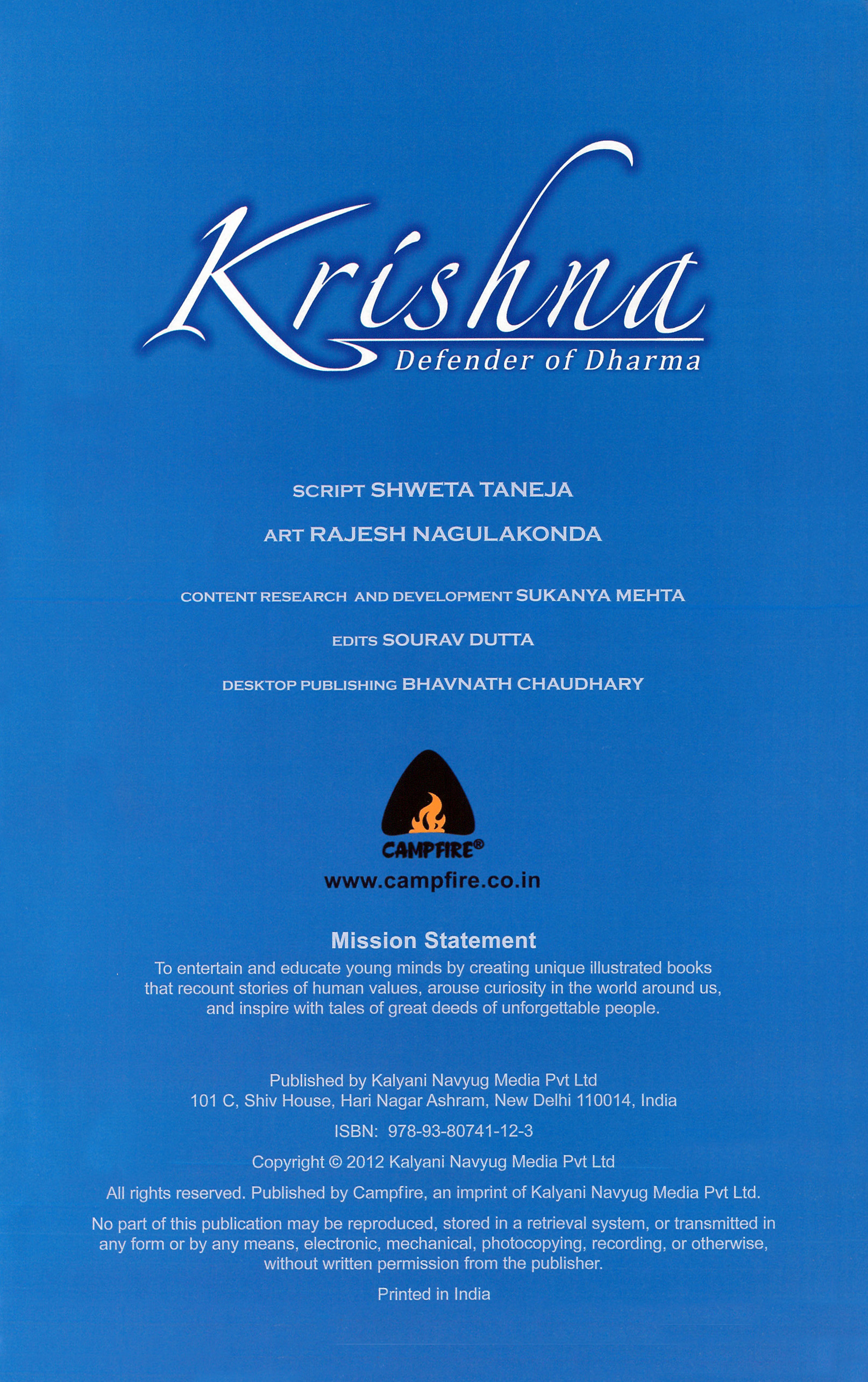 Read online Krishna: Defender of Dharma comic -  Issue # TPB (Part 1) - 4