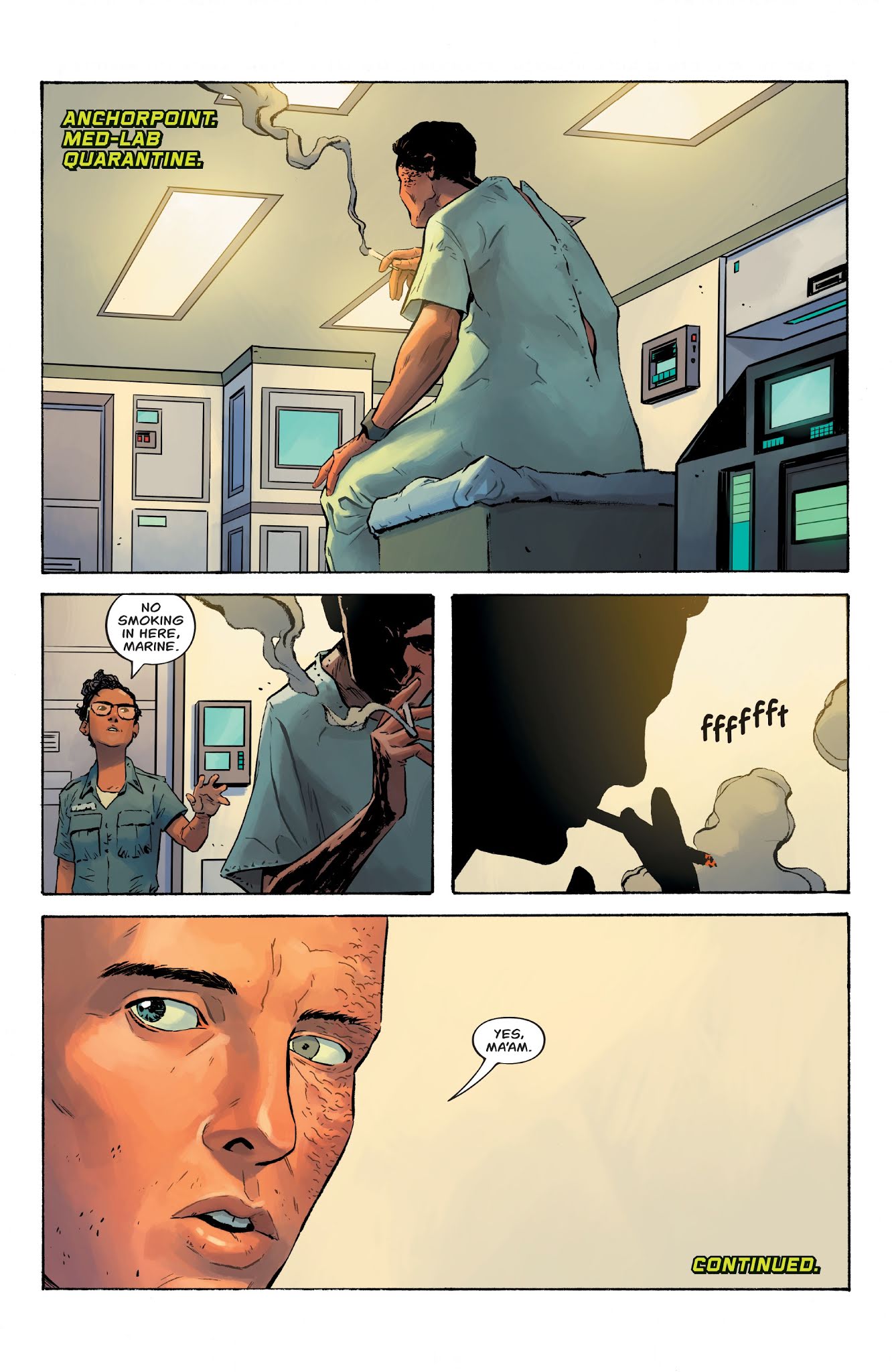 Read online William Gibson's Alien 3 comic -  Issue #1 - 23