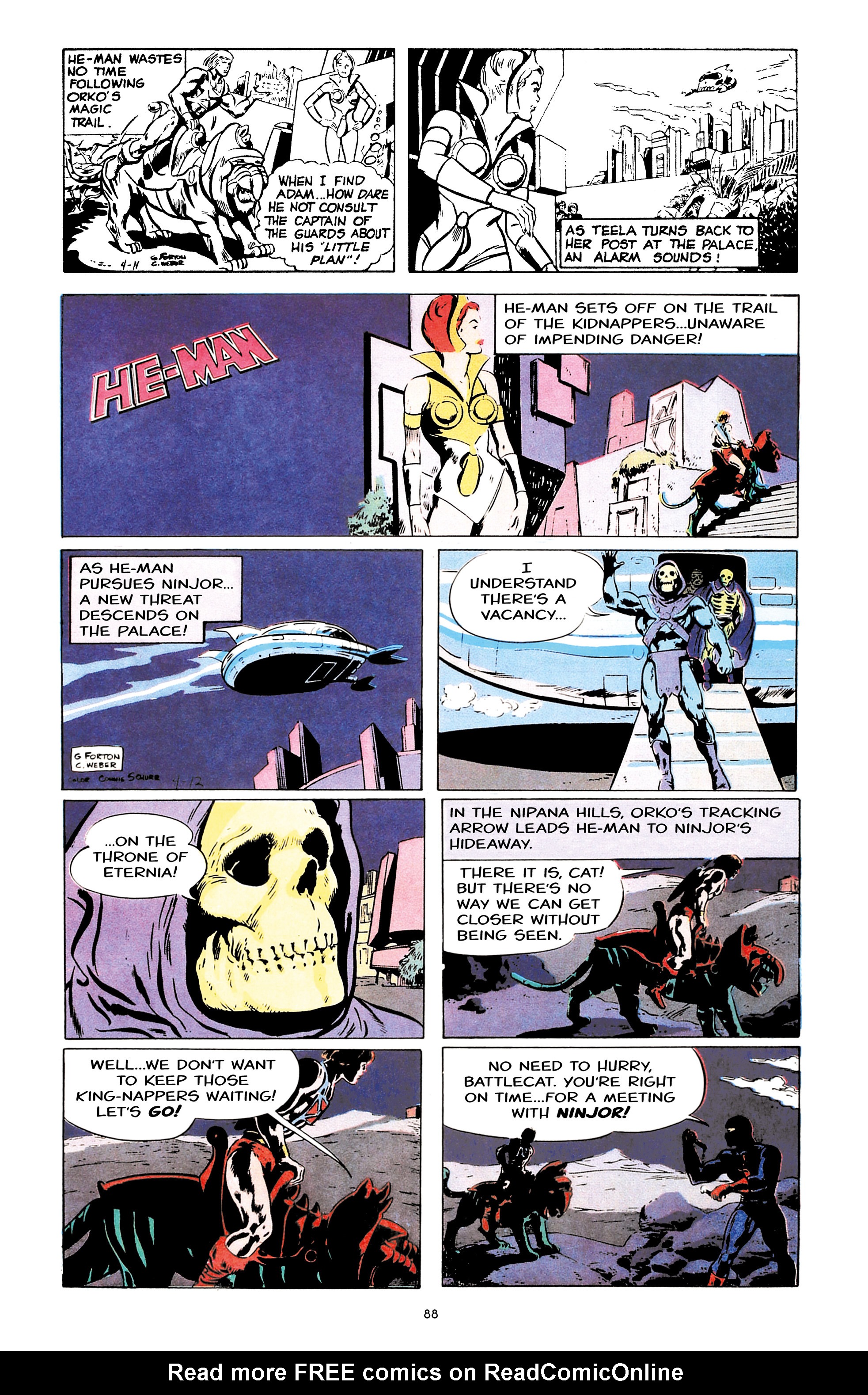Read online He-Man and the Masters of the Universe: The Newspaper Comic Strips comic -  Issue # TPB (Part 1) - 88