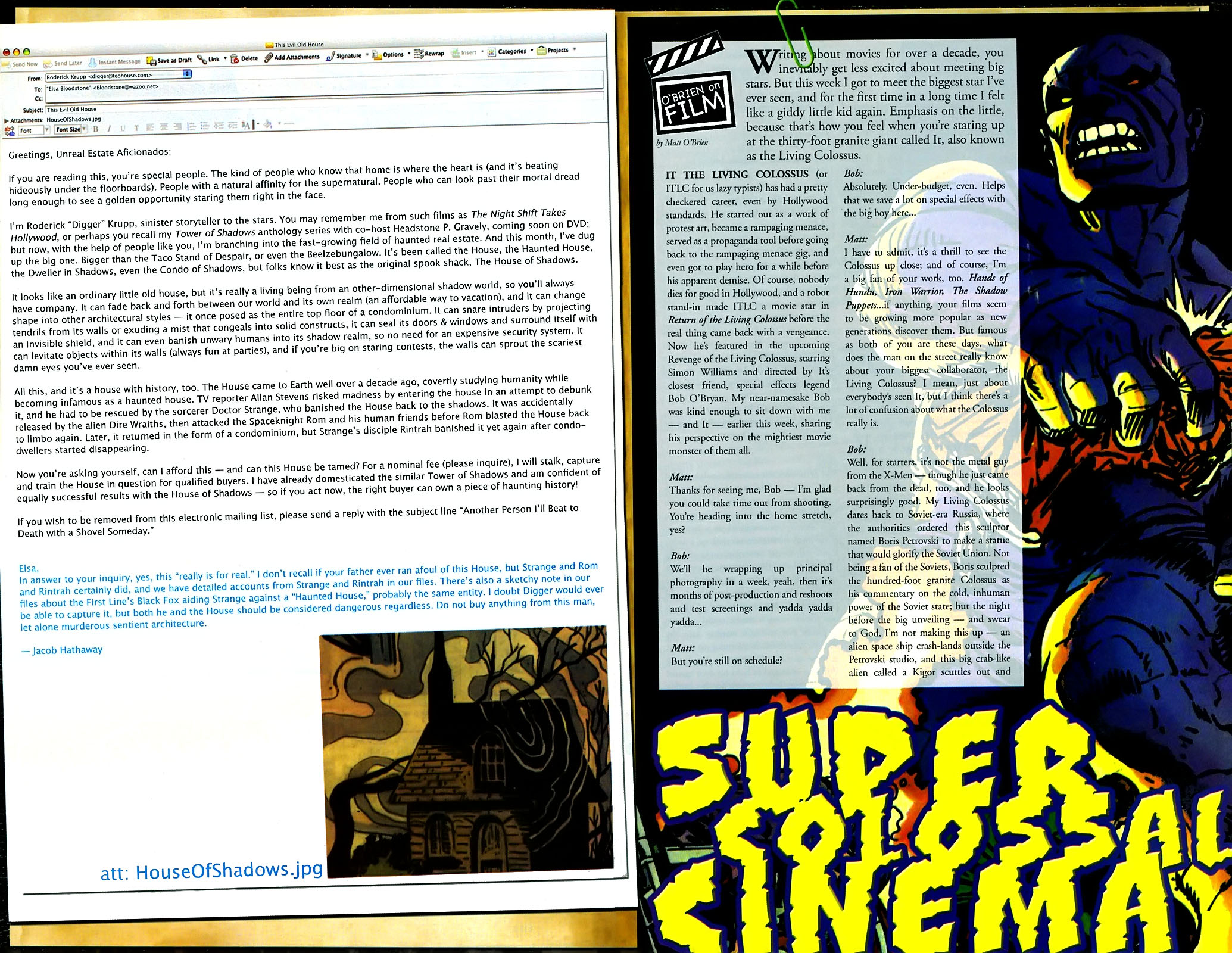 Read online Marvel Monsters: From the Files of Ulysses Bloodstone (and the Monster Hunters) comic -  Issue # Full - 18