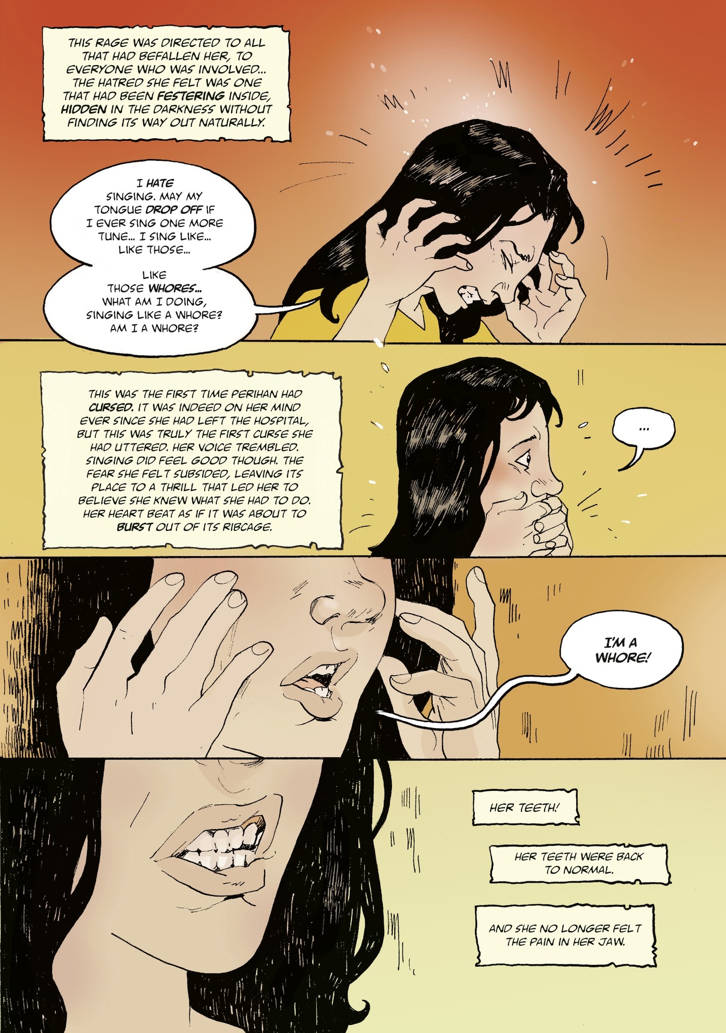 Read online Perihan The Girl Without A Mouth comic -  Issue # TPB - 39