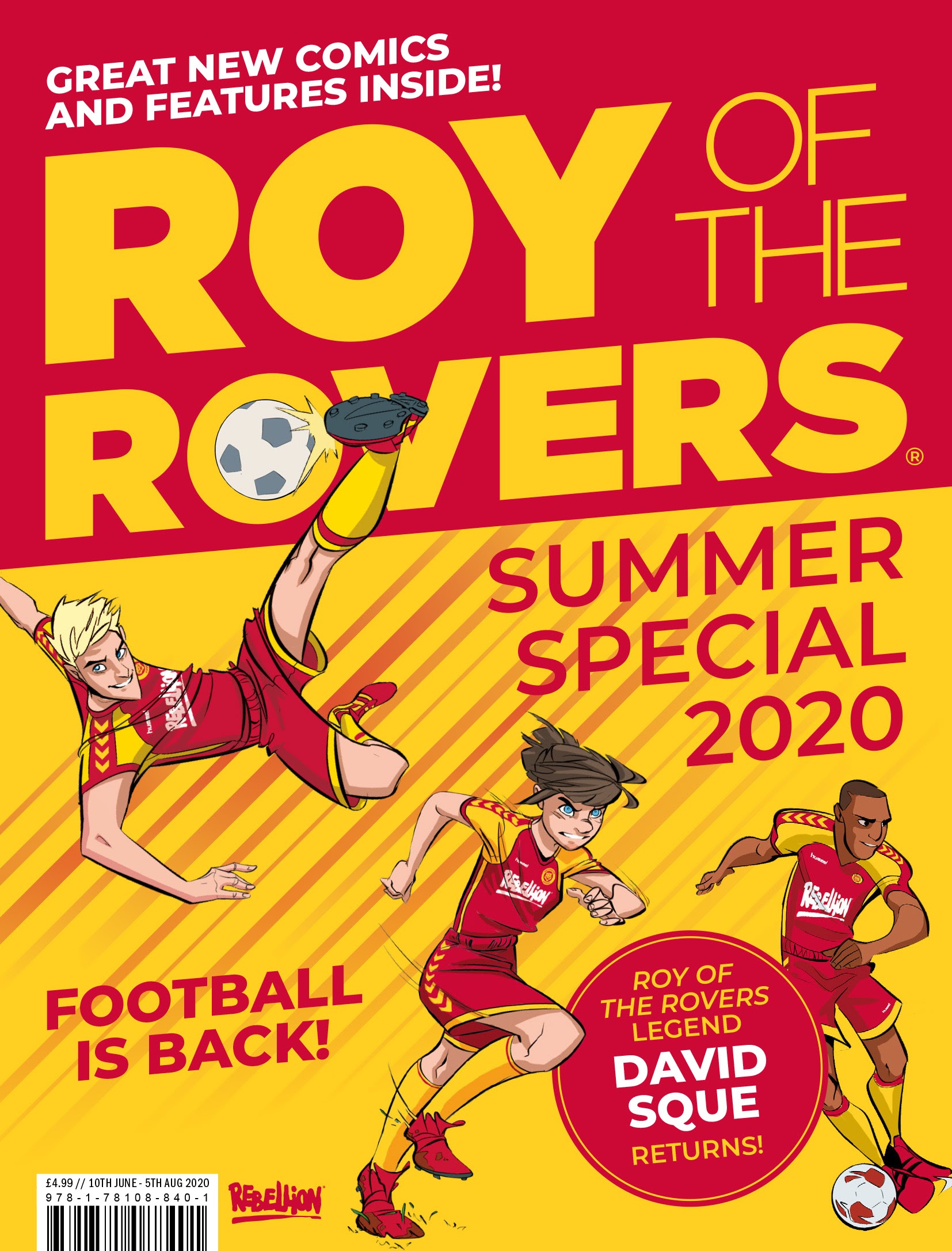 Read online Roy of the Rovers Summer Special 2020 comic -  Issue # Full - 1