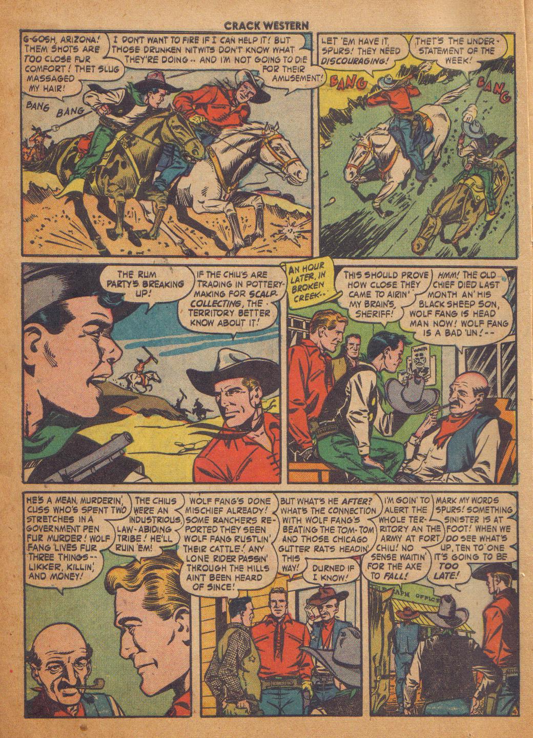 Read online Crack Western comic -  Issue #84 - 6